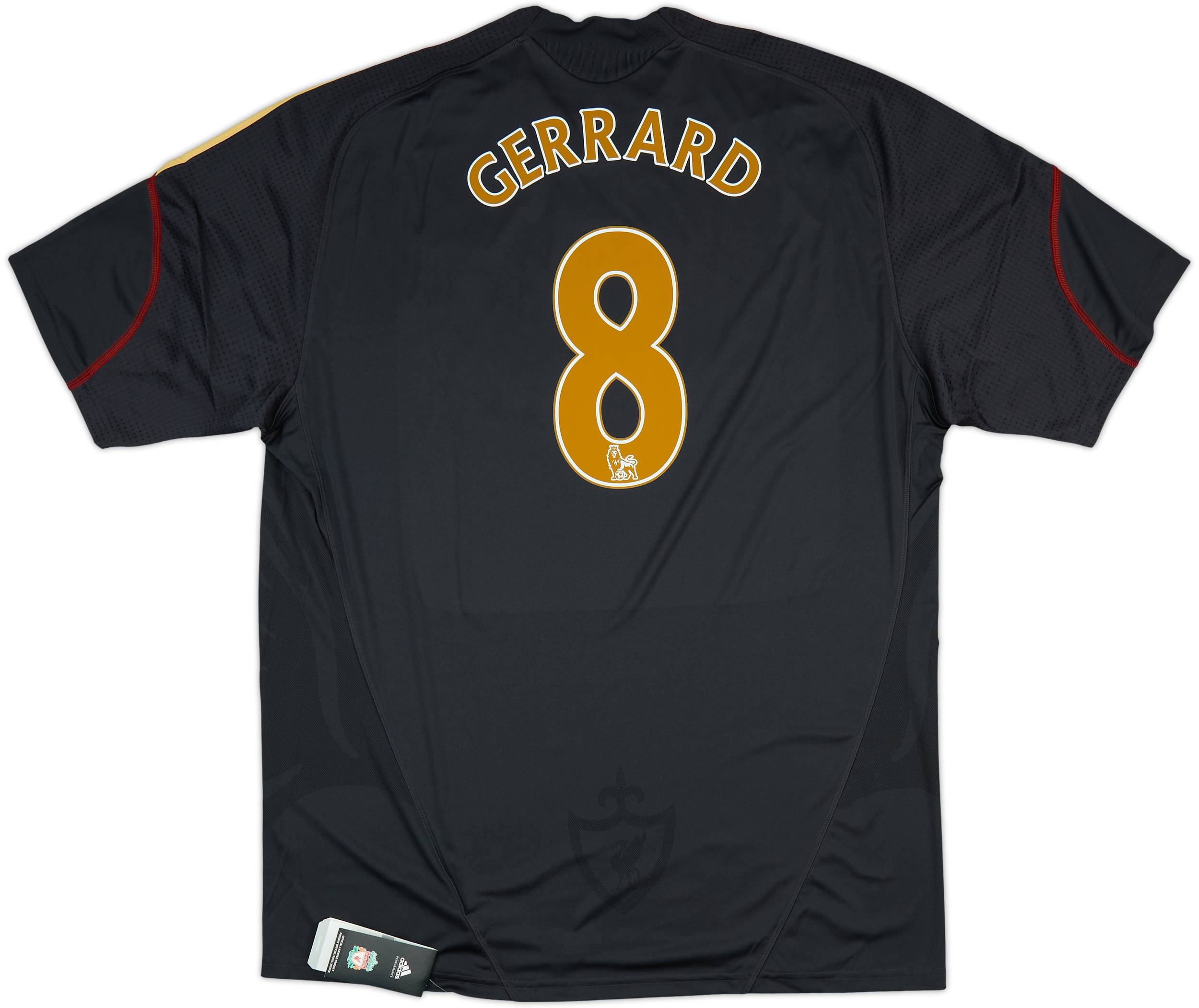 2009-10 Liverpool Away Shirt Gerrard #8 (XXL)