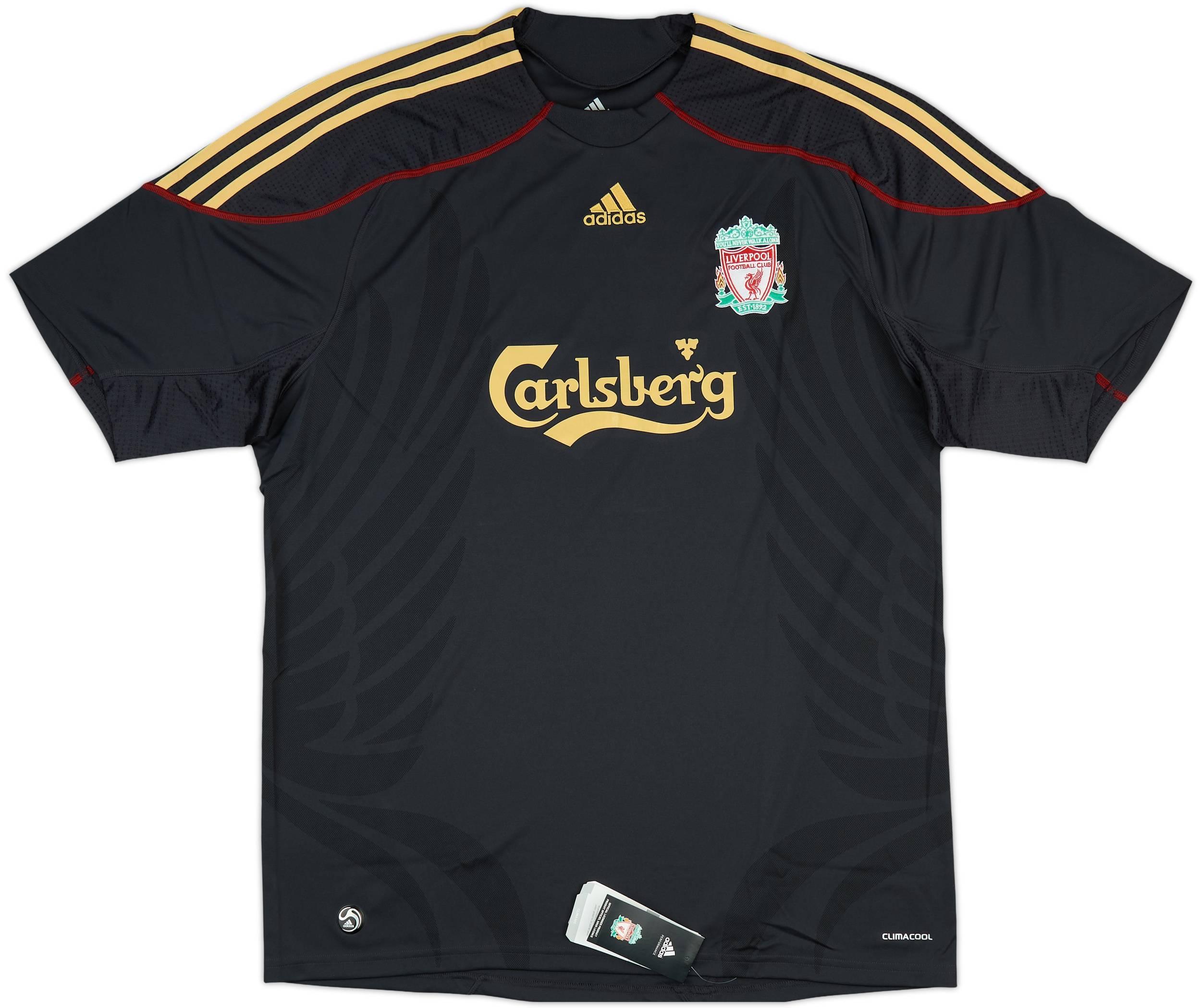 2009-10 Liverpool Away Shirt Gerrard #8 (XXL)