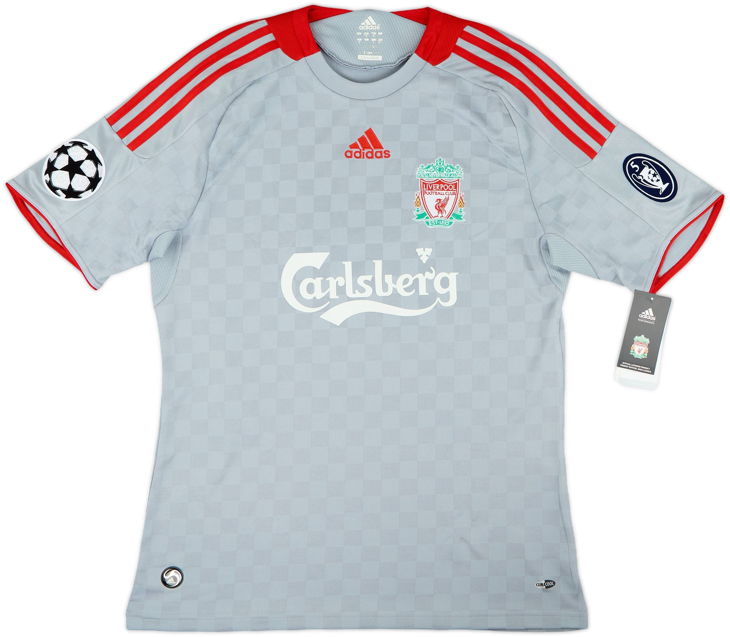 Liverpool ジェラード 08-09 away CL オーセンティック Liverpool ジェラード 08-09 away CL オーセンティック Liverpool