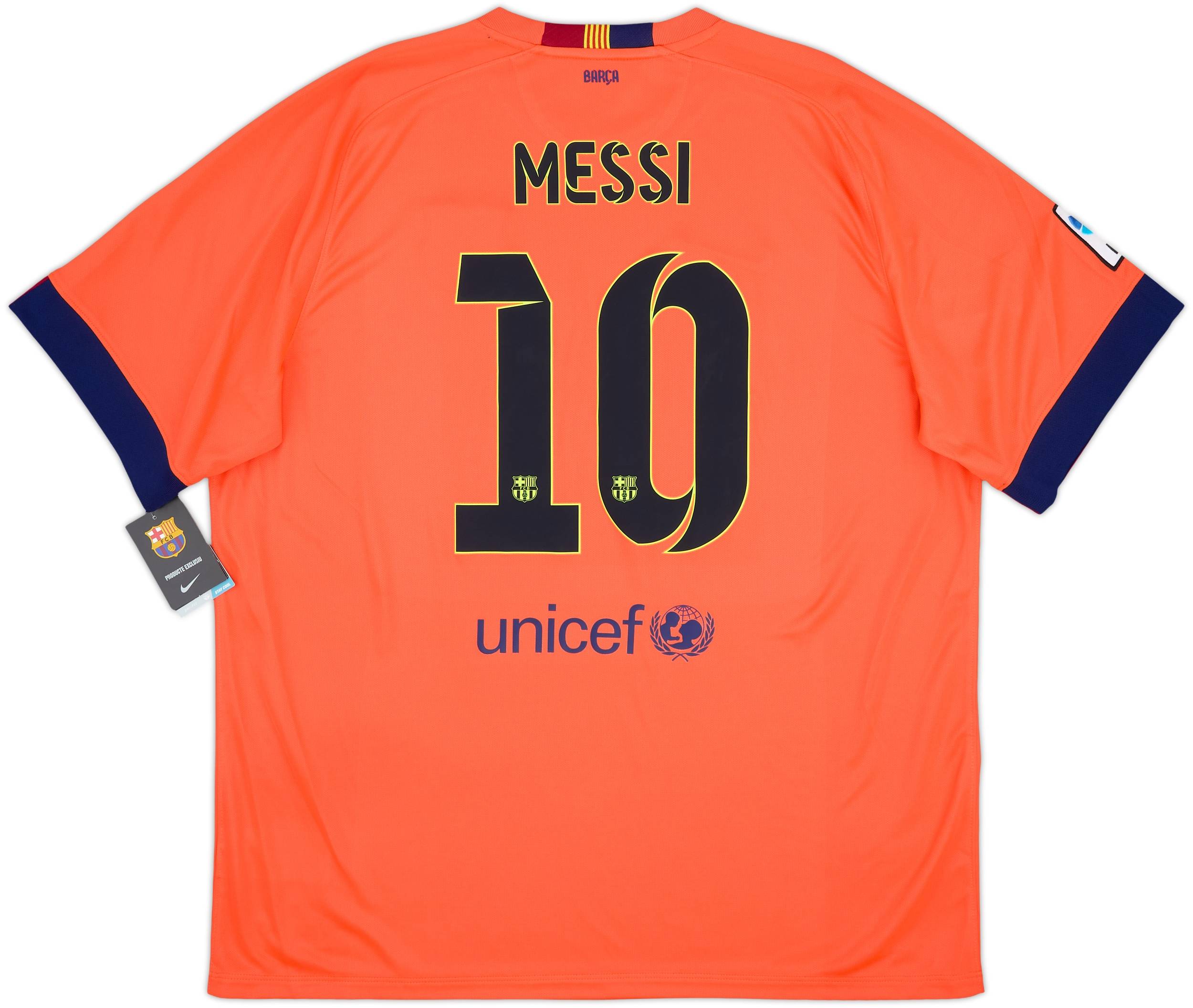 FC Barcelona Messi 10 ユニフォーム　14/15 決勝モデル FC Barcelona Messi 10 ユニフォーム 14/15 決勝モデル DAY11】14-15