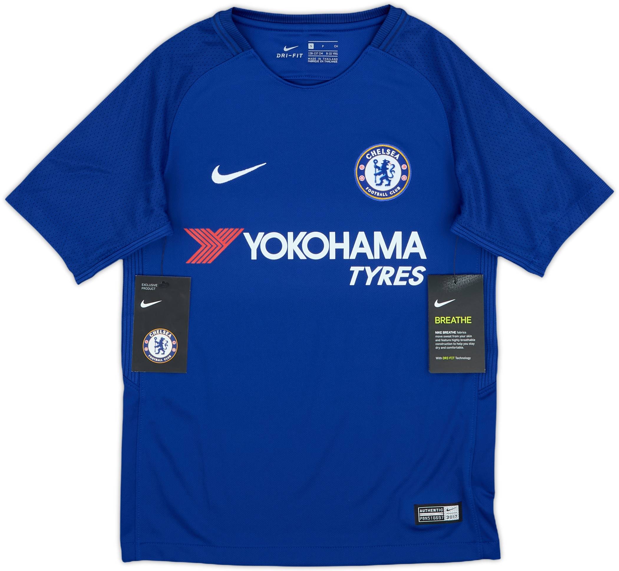 Chelsea FC 17/18 ユニフォーム S Chelsea FC 17/18 ユニフォーム S Camisa Titular Chelsea FC 2017-18