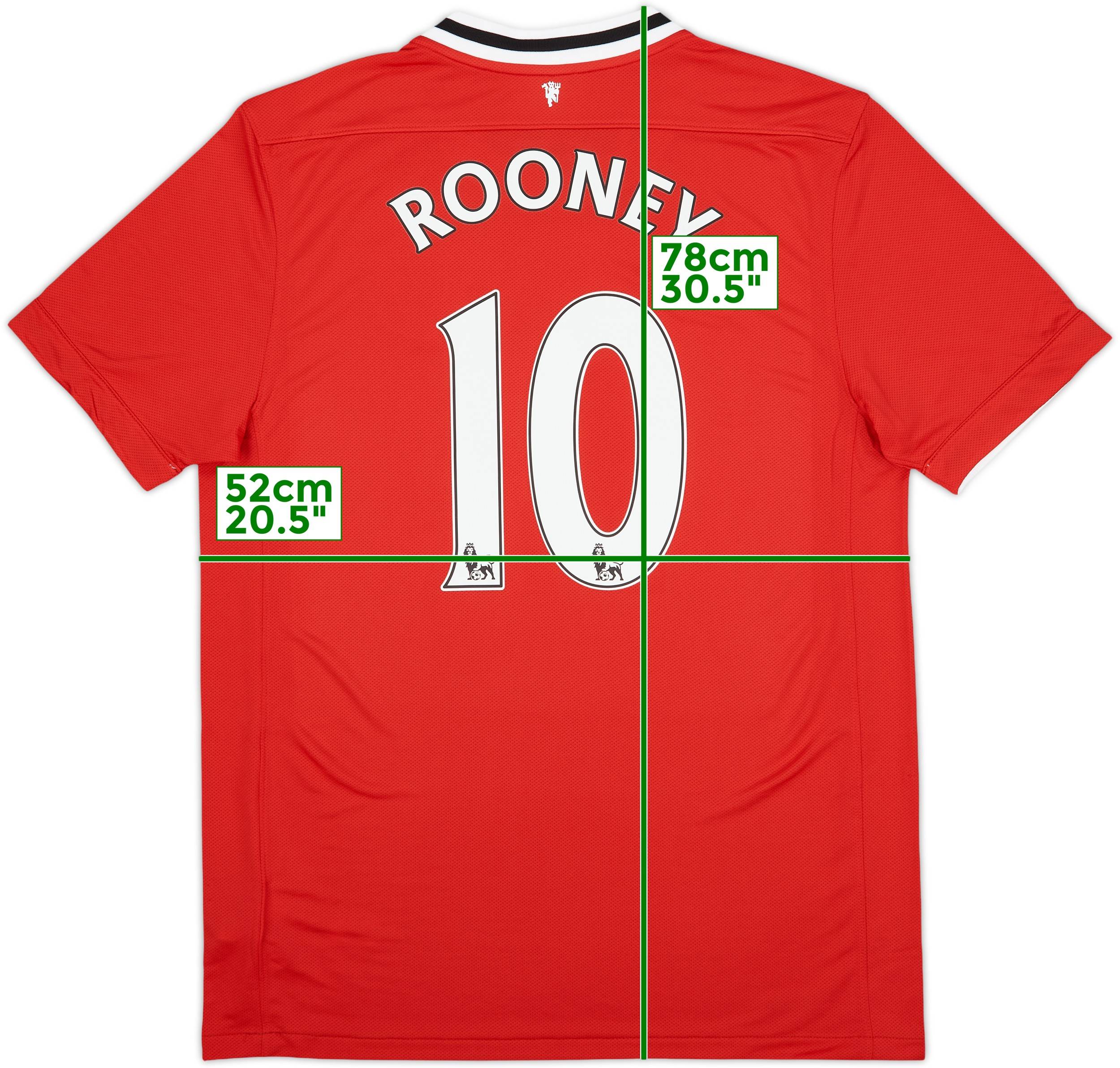 マンチェスター・ユナイテッド ROONEY 10番 シャツ NIKE - MANCHESTER UNITED - WAYNE ROONEY - #10 - JERSEY