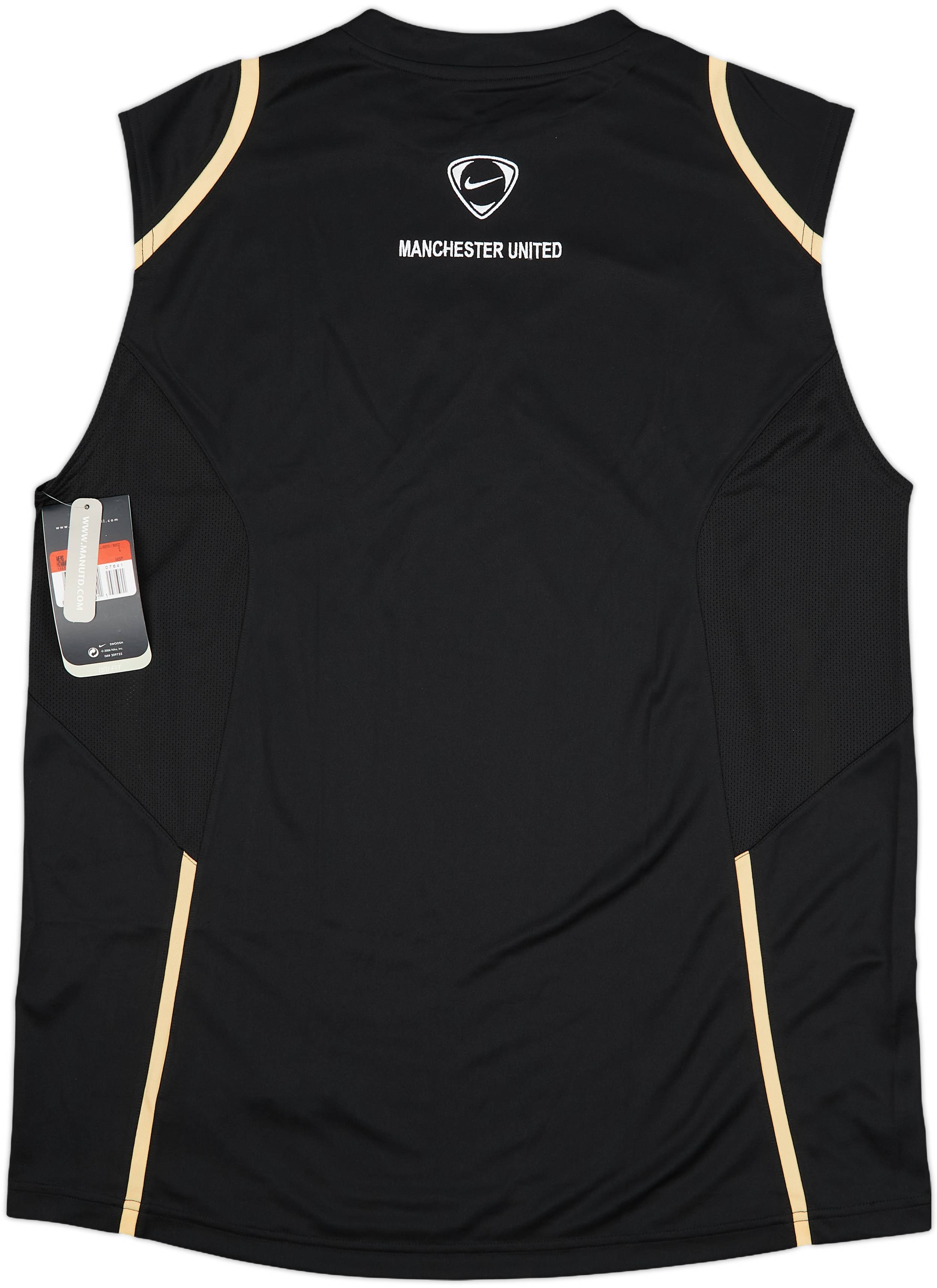 2006-07 Manchester United Nike Training Vest (L)