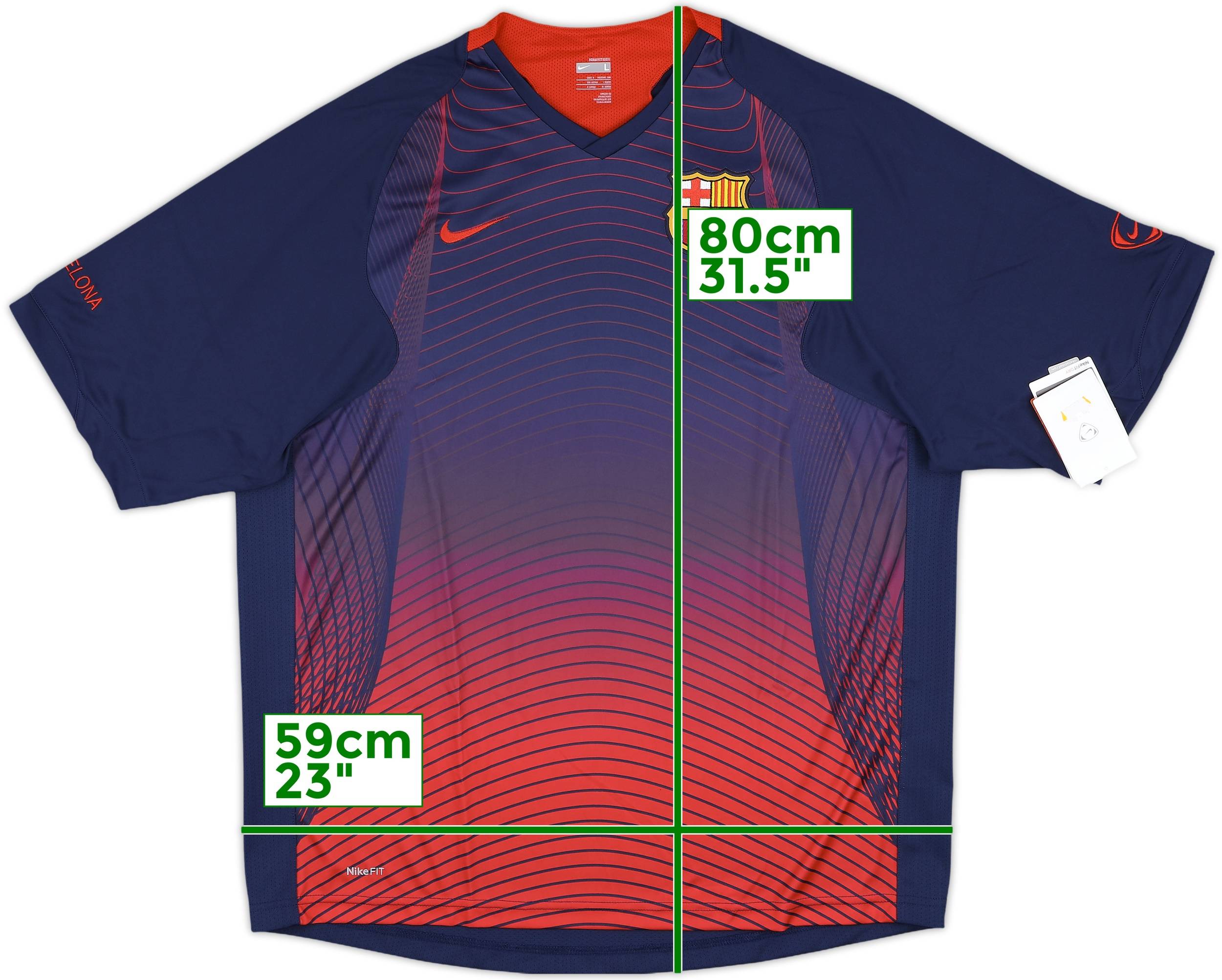 サボさん専用 Nike FC Barcelona 08-09 L 2007-08 Barcelona Nike Training Shirt (L)