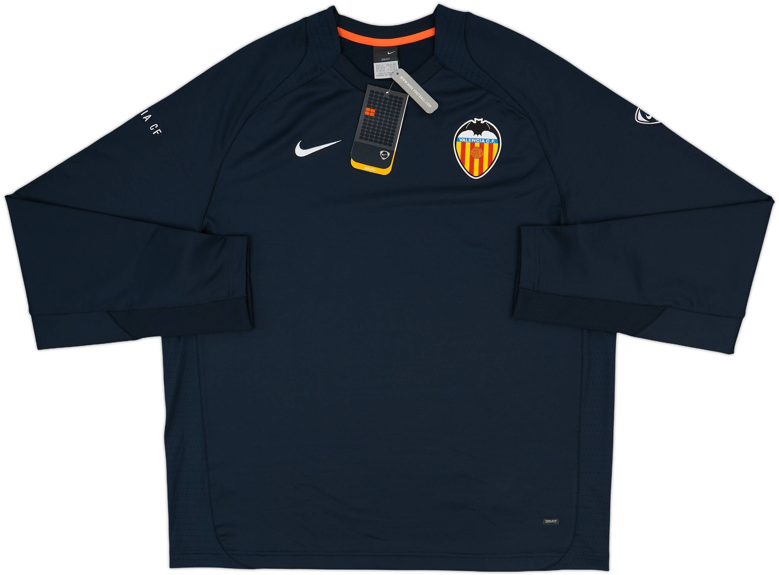 2005-06 Valencia Nike Sweat Top (XL)