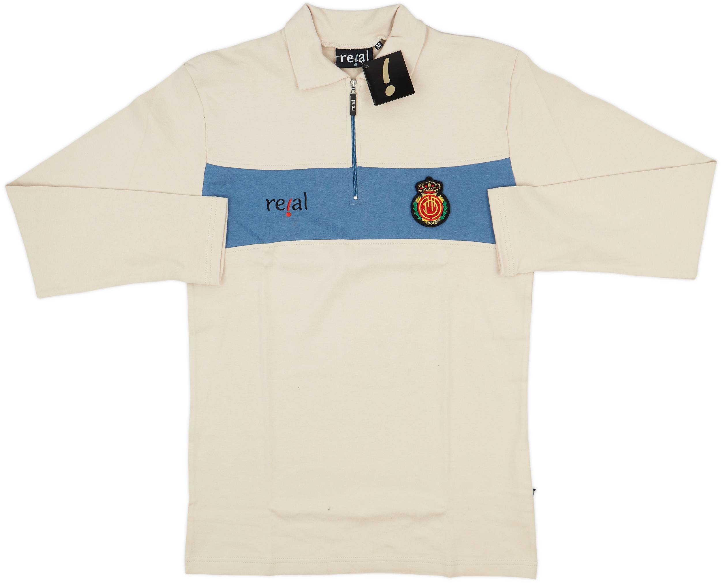 2005-06 Mallorca Real 1/4 Zip Sweat Top (M)
