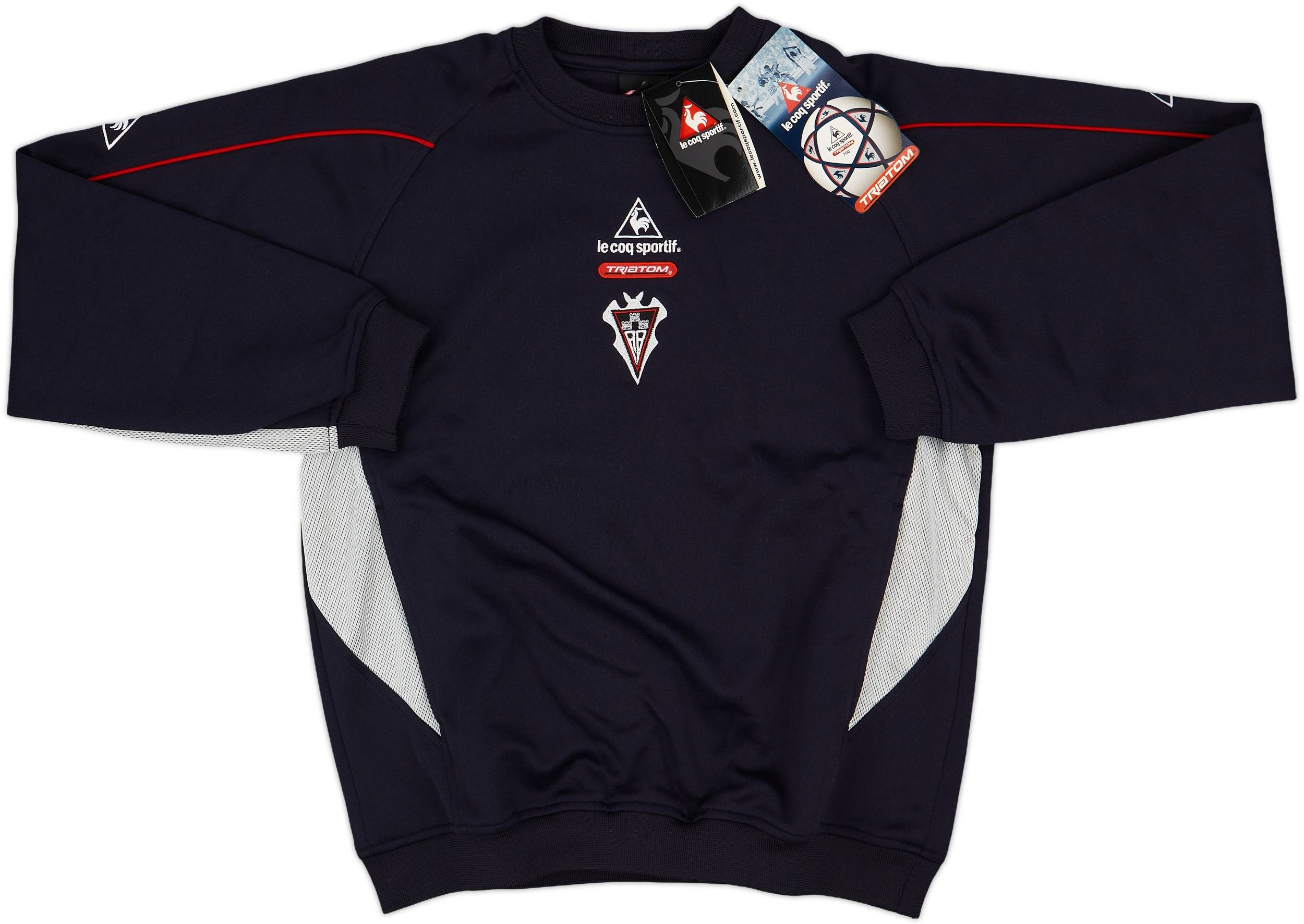 2004-05 Albacete Le Coq Sportif Sweat Top (S)