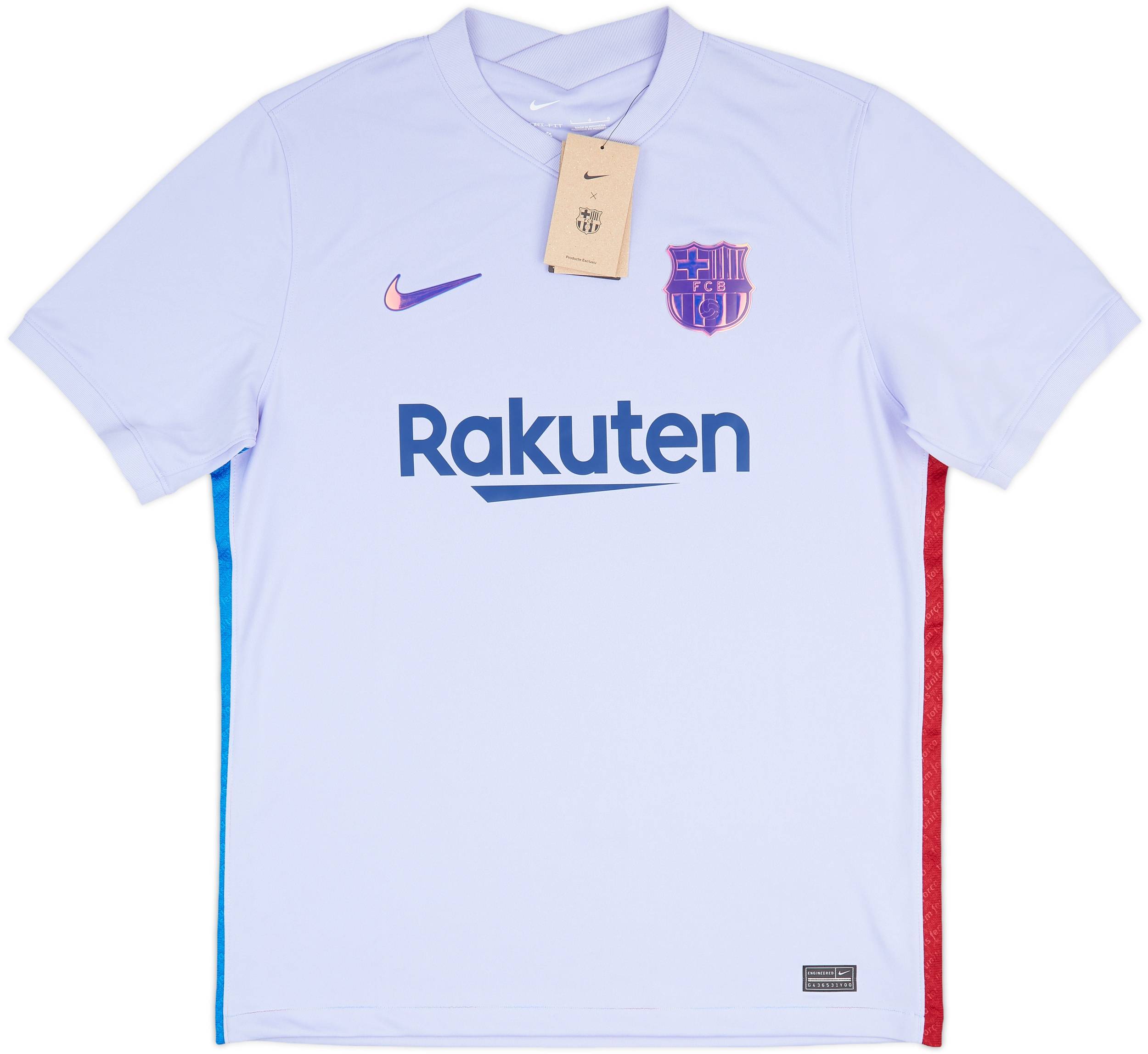 2021-22 Barcelona Away Shirt (L)