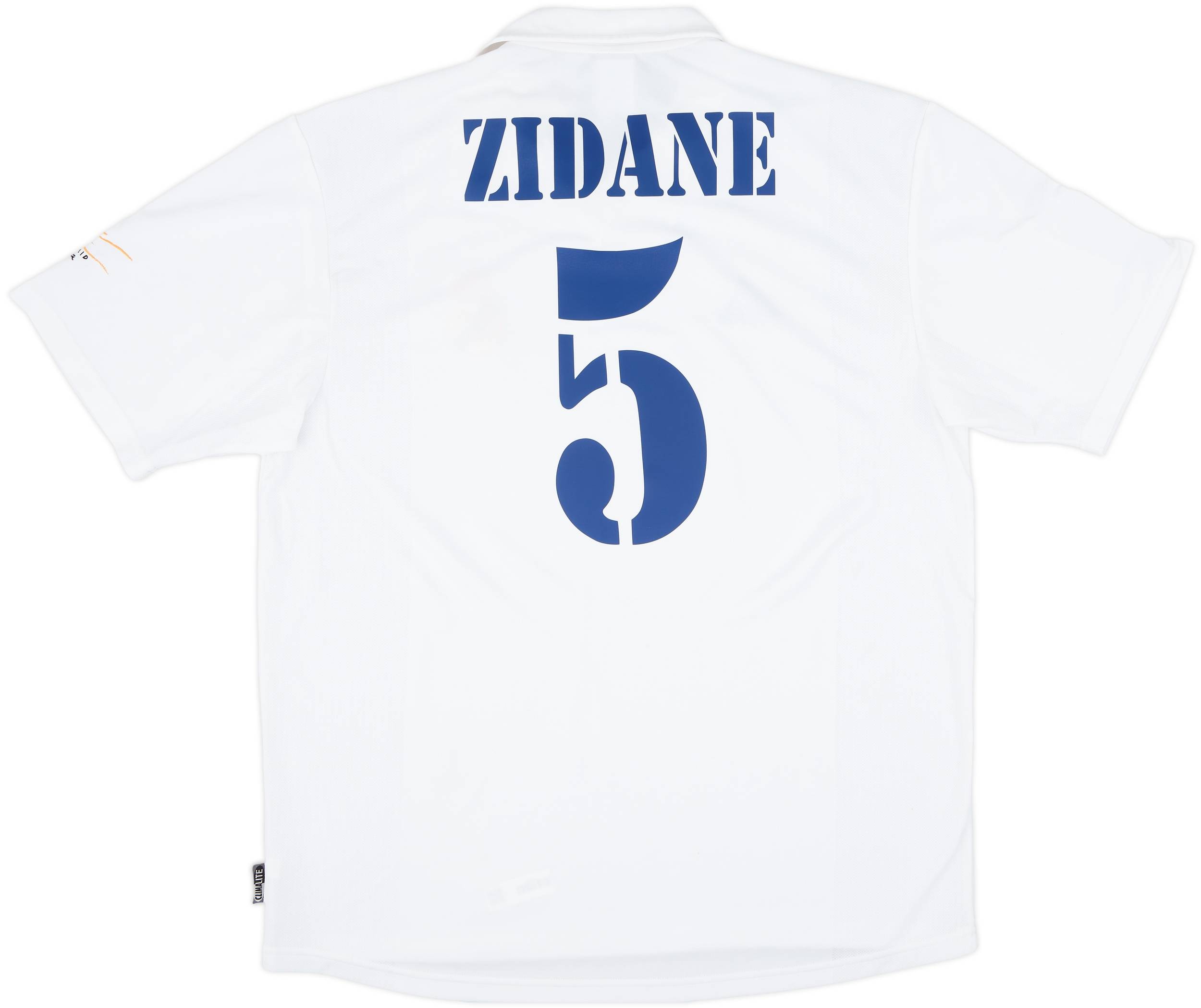 2001 Real Madrid Home Shirt Zidane #5 (L)