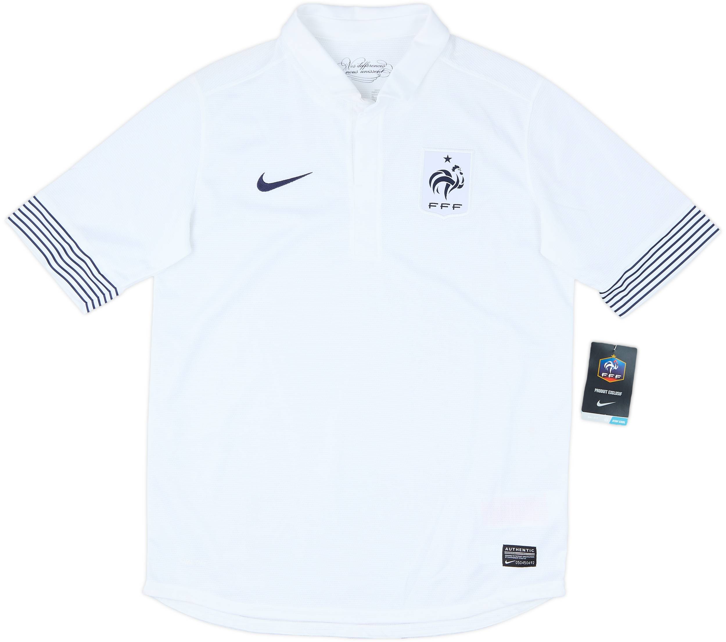 2012-13 France Away Shirt (XL.Boys)