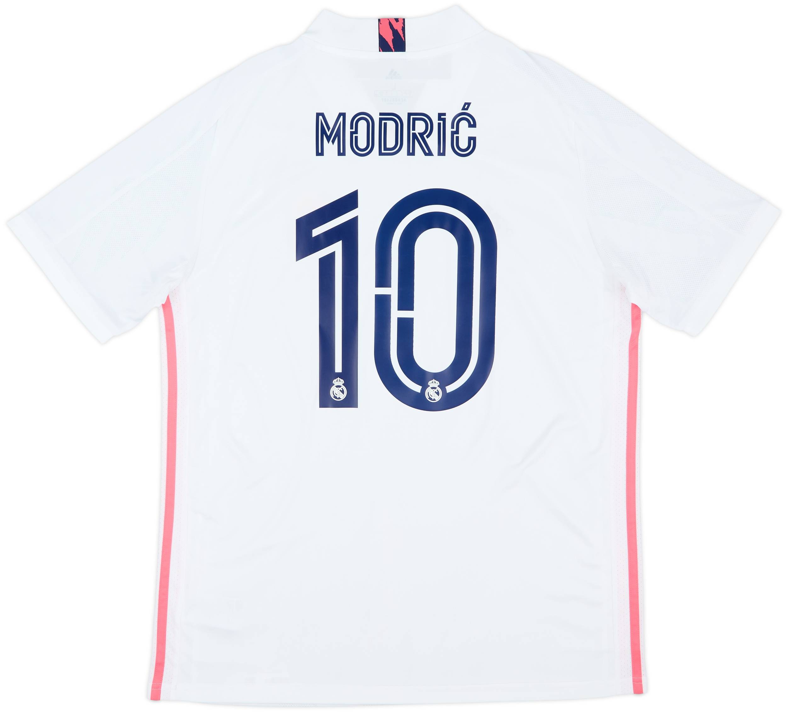2020-21 Real Madrid Home Shirt Modric #10 (L)