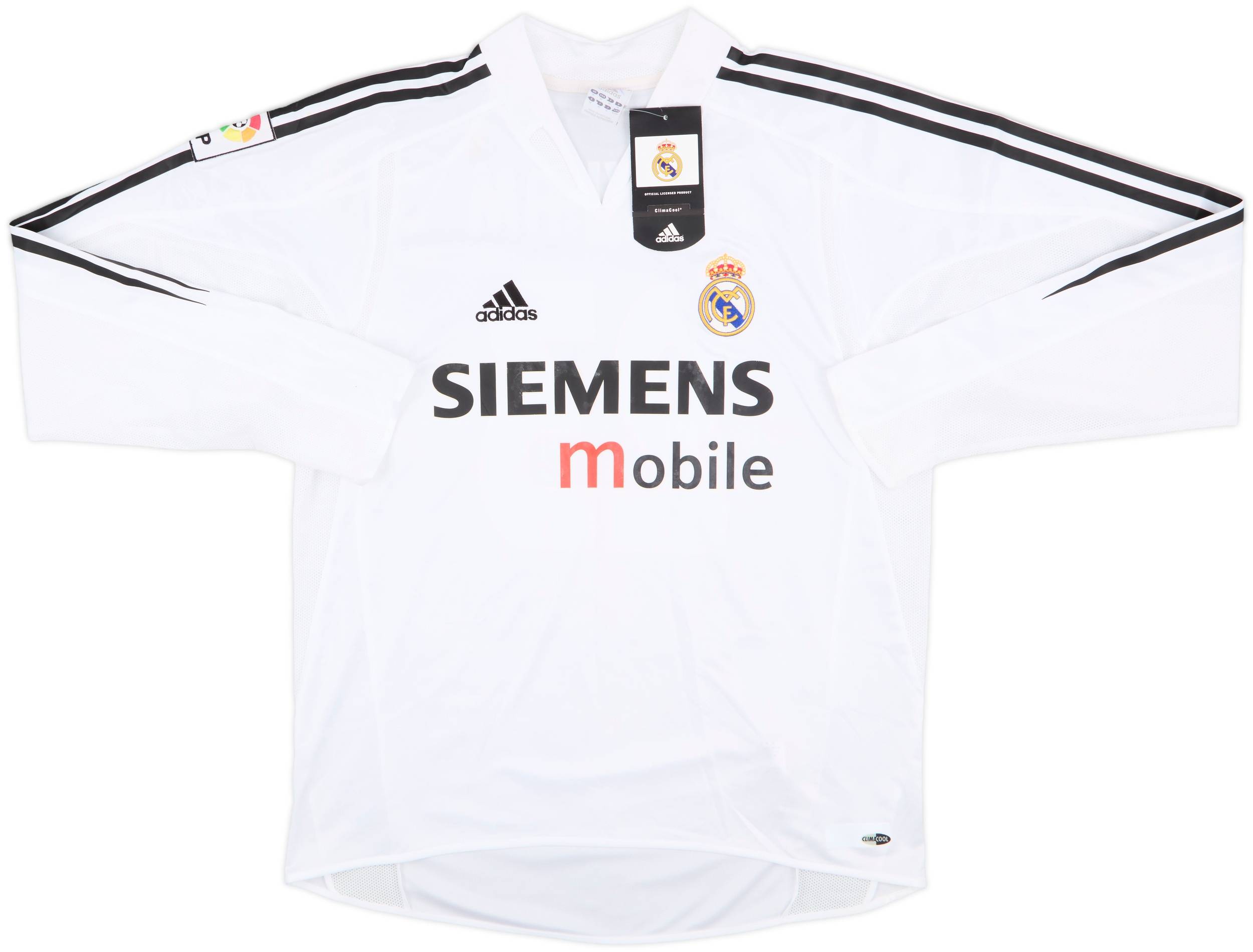 adidas 2004〜5年Real Madrid 長袖シャツ XL adidas 2004〜5年Real Madrid 長袖シャツ XL - メルカリ