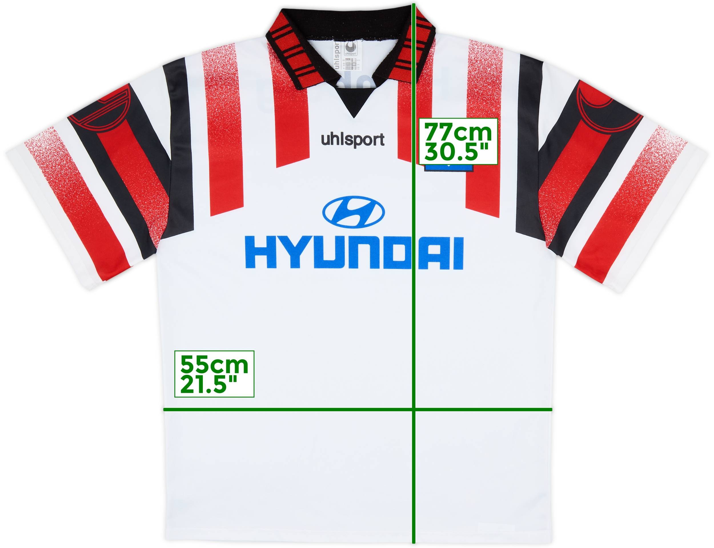 1995-96 Hamburg Home Shirt - 8/10 - (XL)