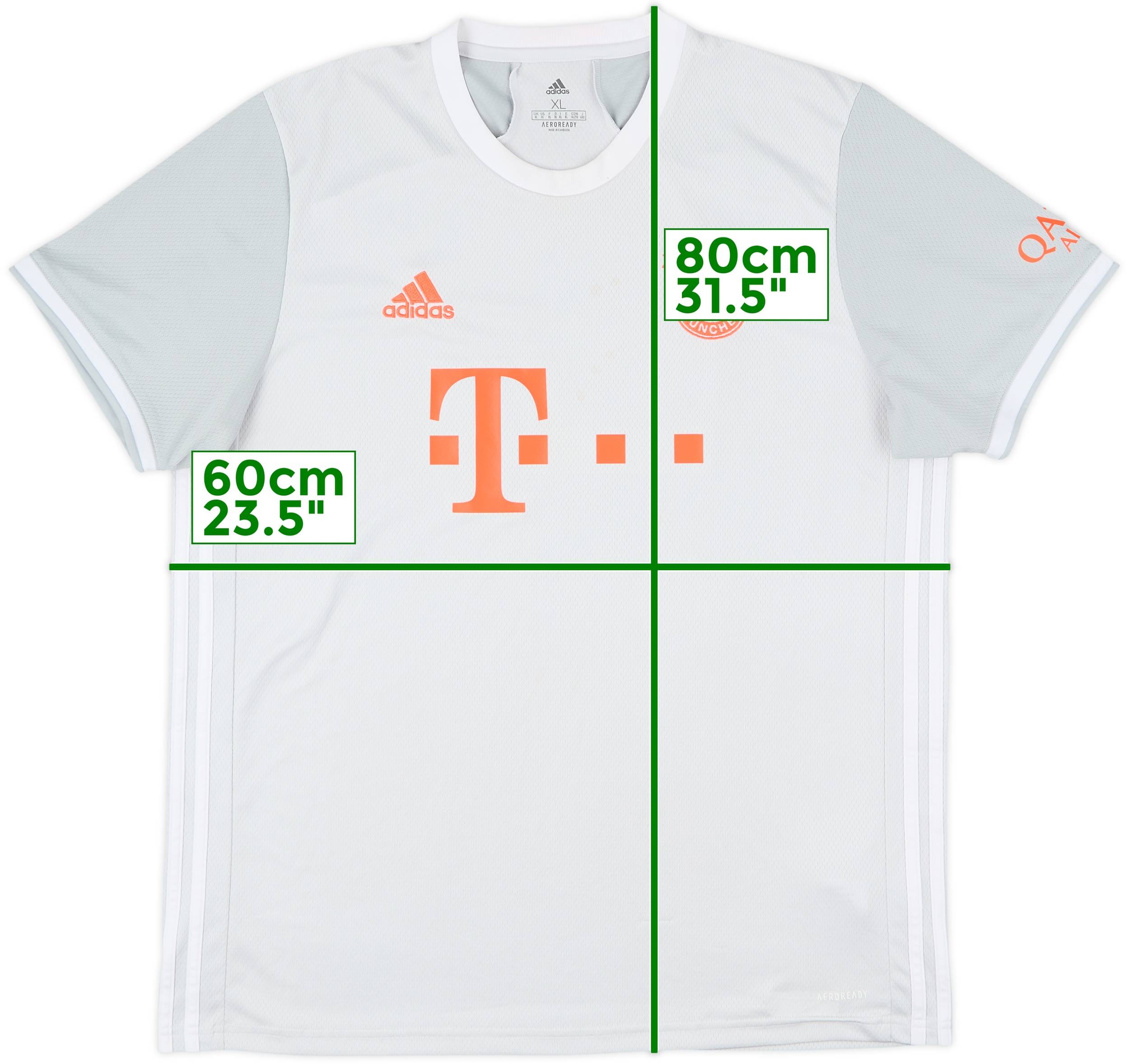 2020-21 Bayern Munich Away Shirt - 8/10 - (XL)