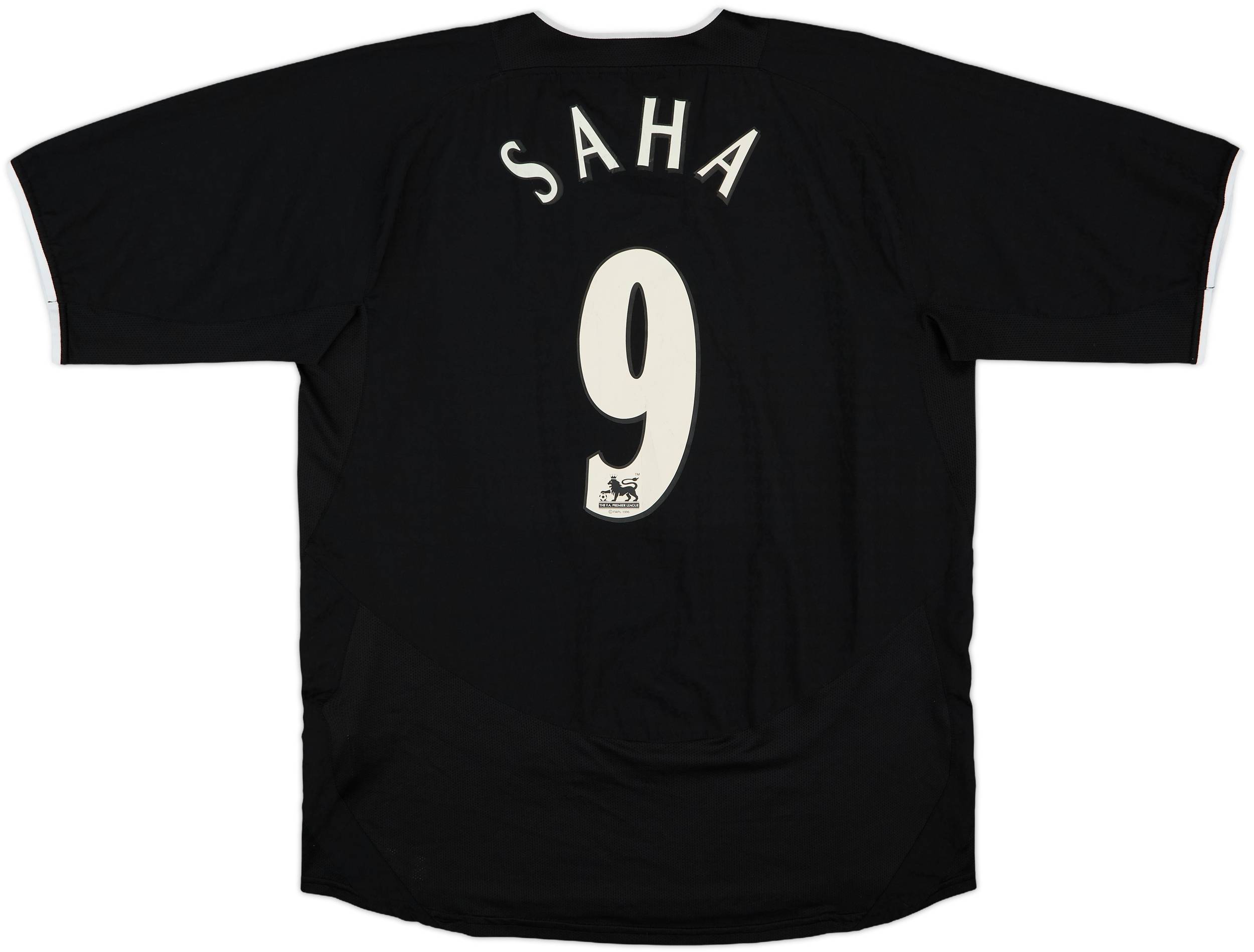 2003-05 Manchester United Away Shirt Saha #9 - 8/10 - (L)