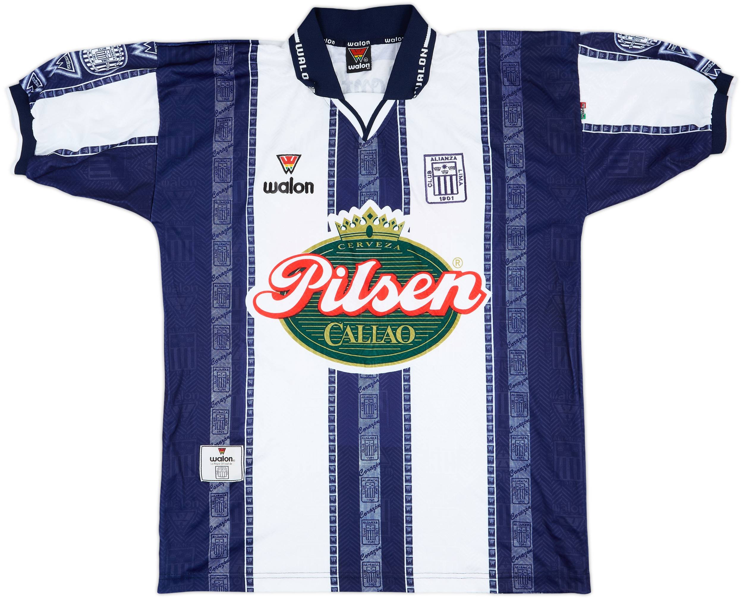 2000 Alianza Lima Home Shirt #10 - 9/10 - (XL)