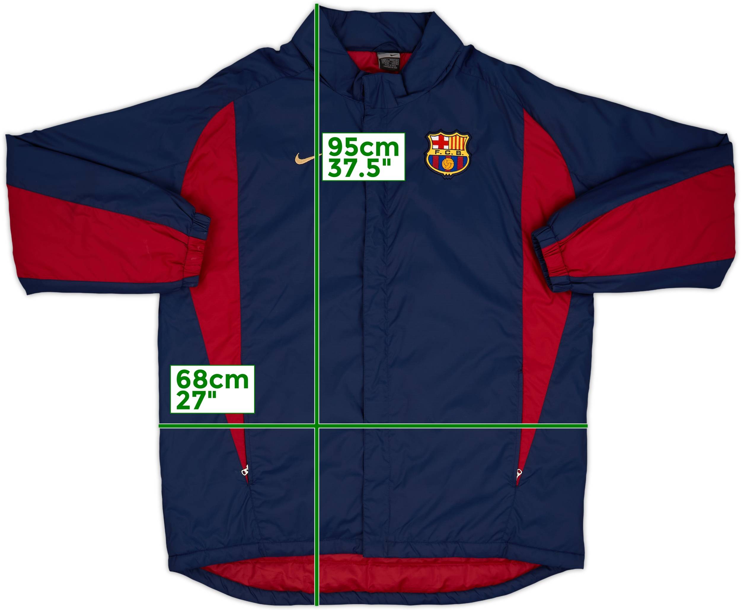 90s y2k FCBarcelona×NIKE nylon benchcoat 90s y2k FCBarcelona×NIKE nylon benchcoat Vintage Nike FC Barcelona
