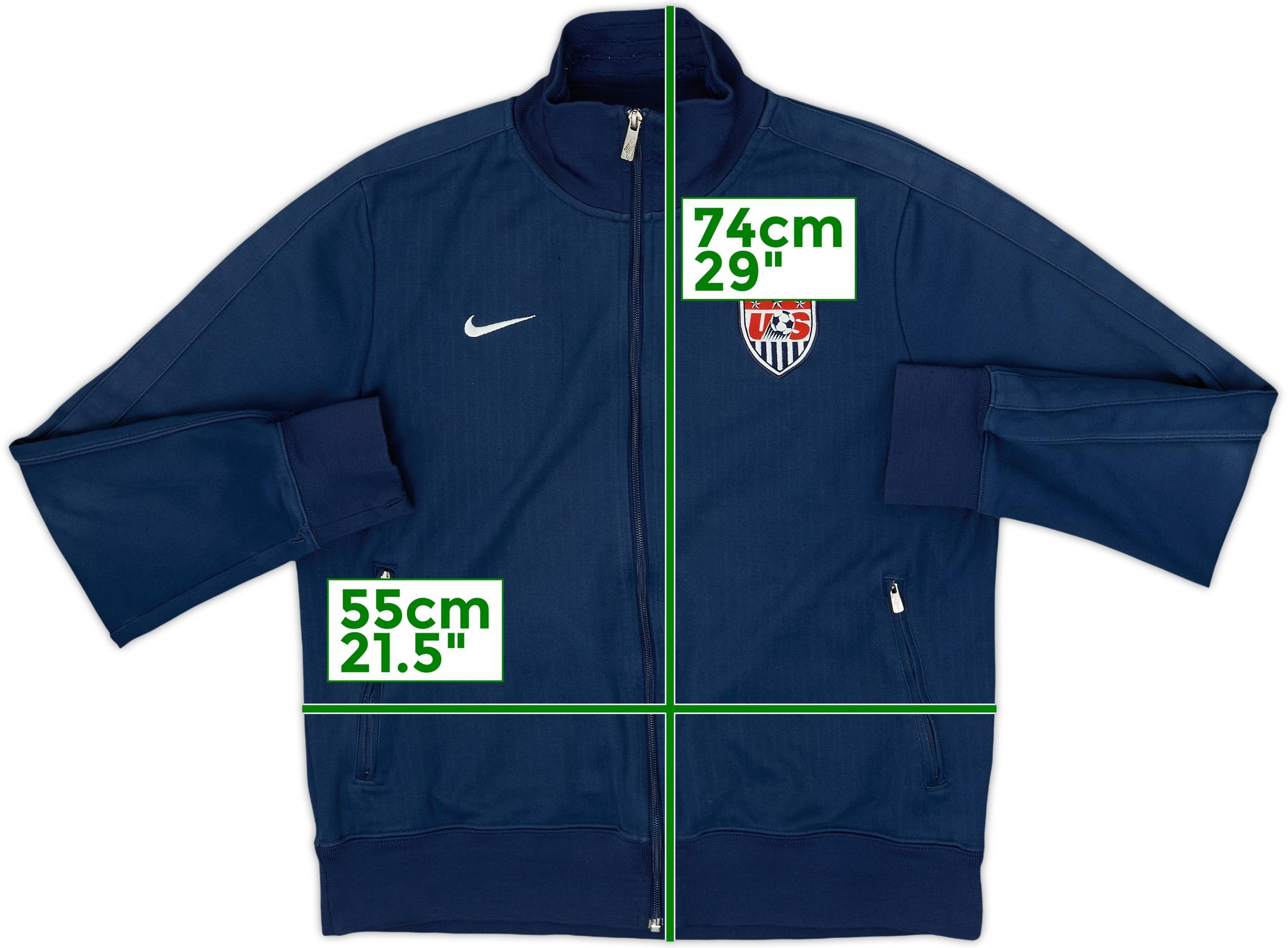 ナイキ　フェデラー 2012　北米シーズン　ジャケット　US：M ナダル 2012-13 USA Nike N98 Track Jacket - 6/10 - (L)