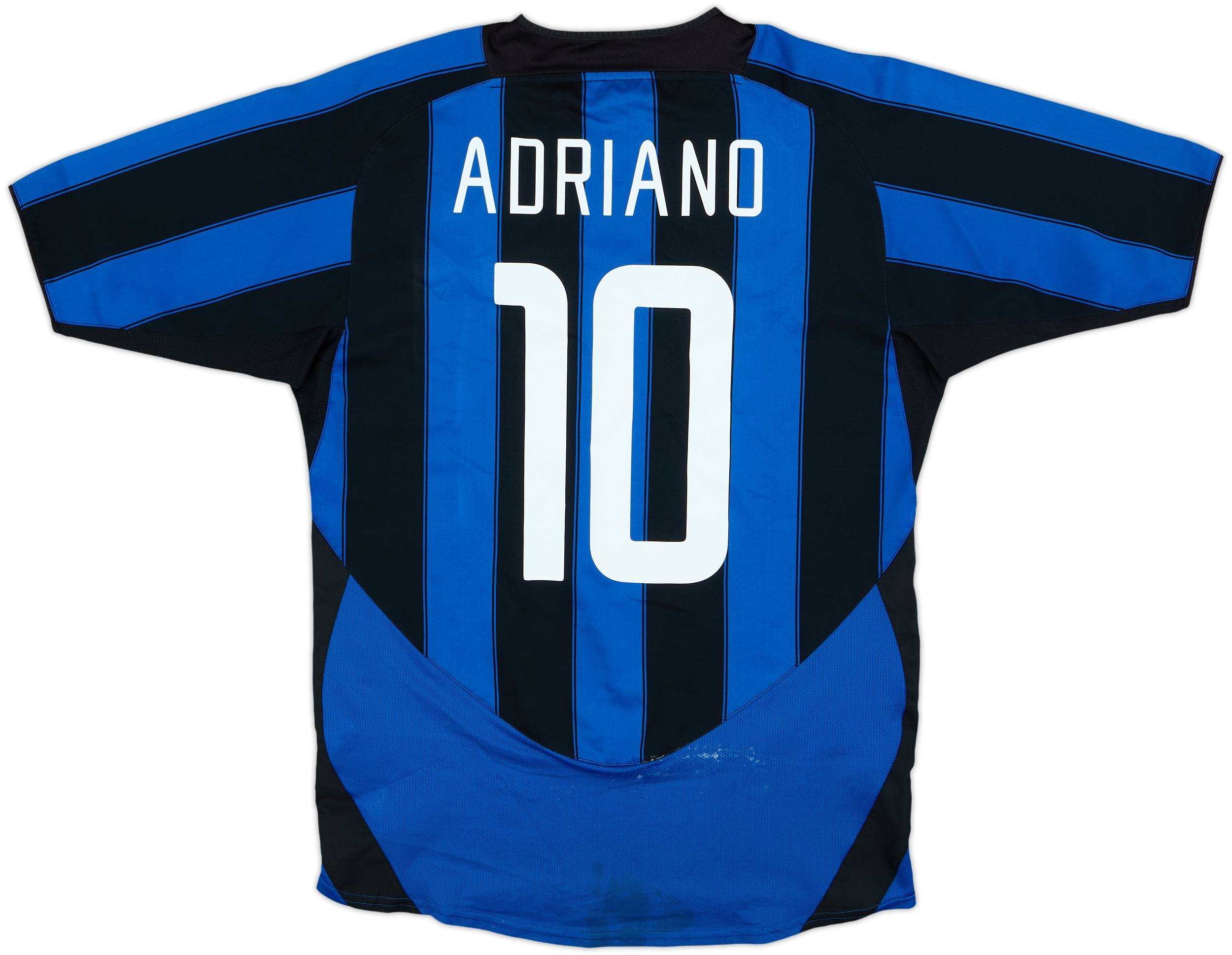 2003-04 Inter Milan Home Shirt Adriano #10 - 4/10 - (M)