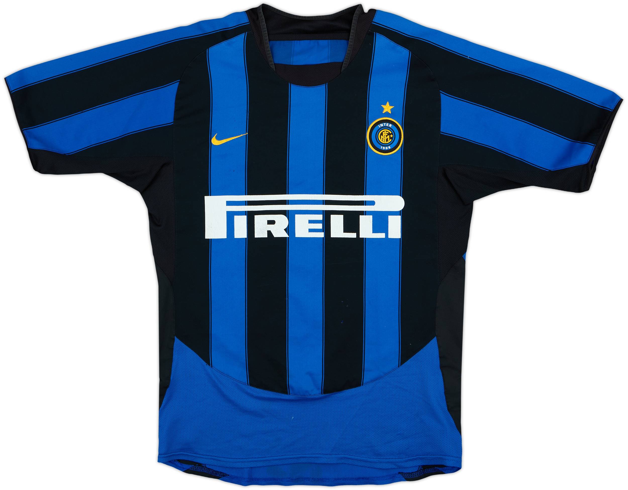 2003-04 Inter Milan Home Shirt Adriano #10 - 4/10 - (M)