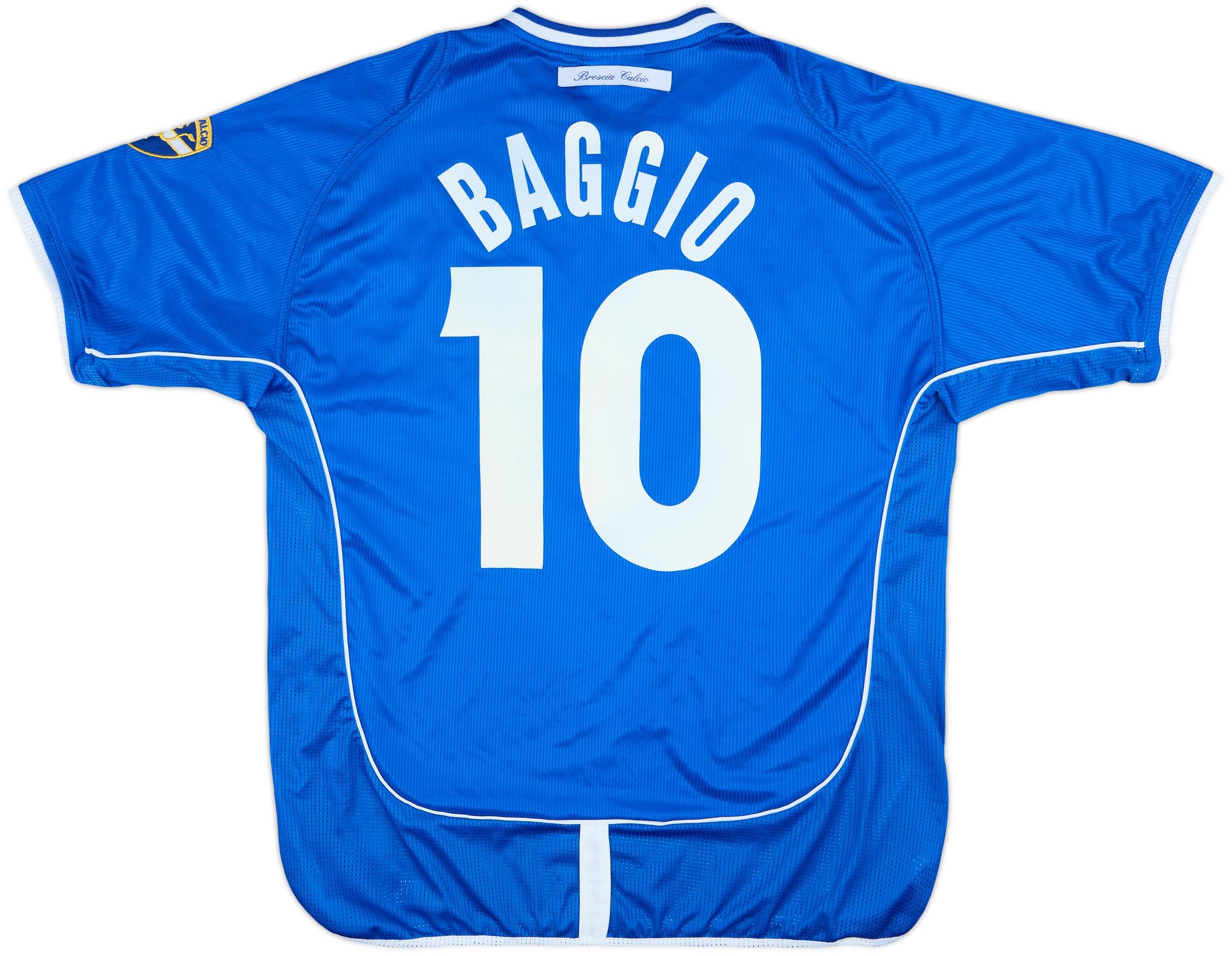 2002-03 Brescia Home Shirt Baggio #10 - 8/10 - (M)