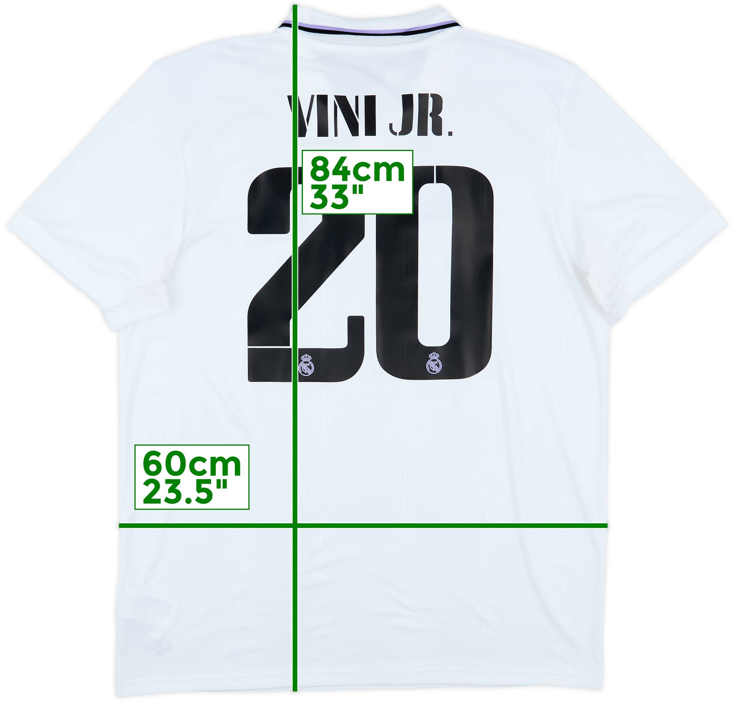 記念グッズ VINI.JR 20 2022-23 Real Madrid Home Shirt ViniJr #20 - 8/10 - (XL)