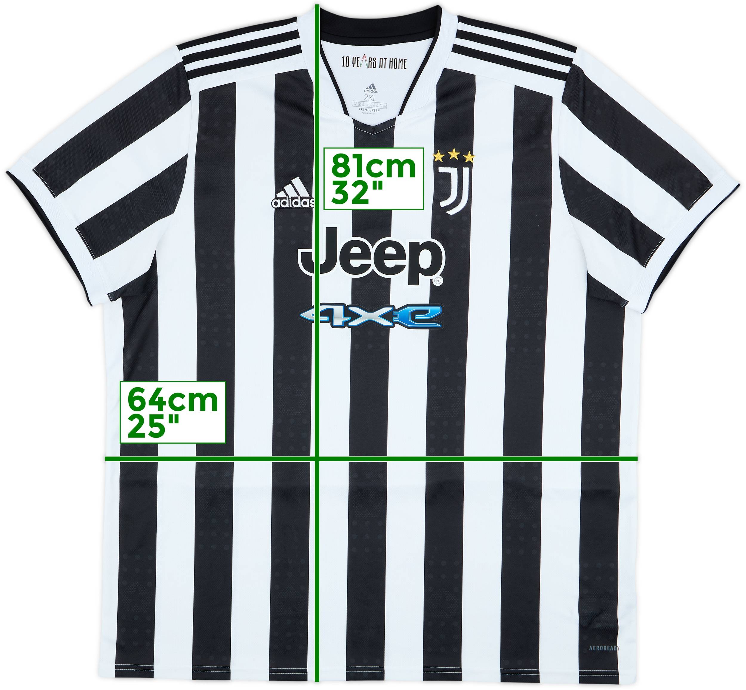 2021-22 Juventus Home Shirt - 10/10 - (XXL)