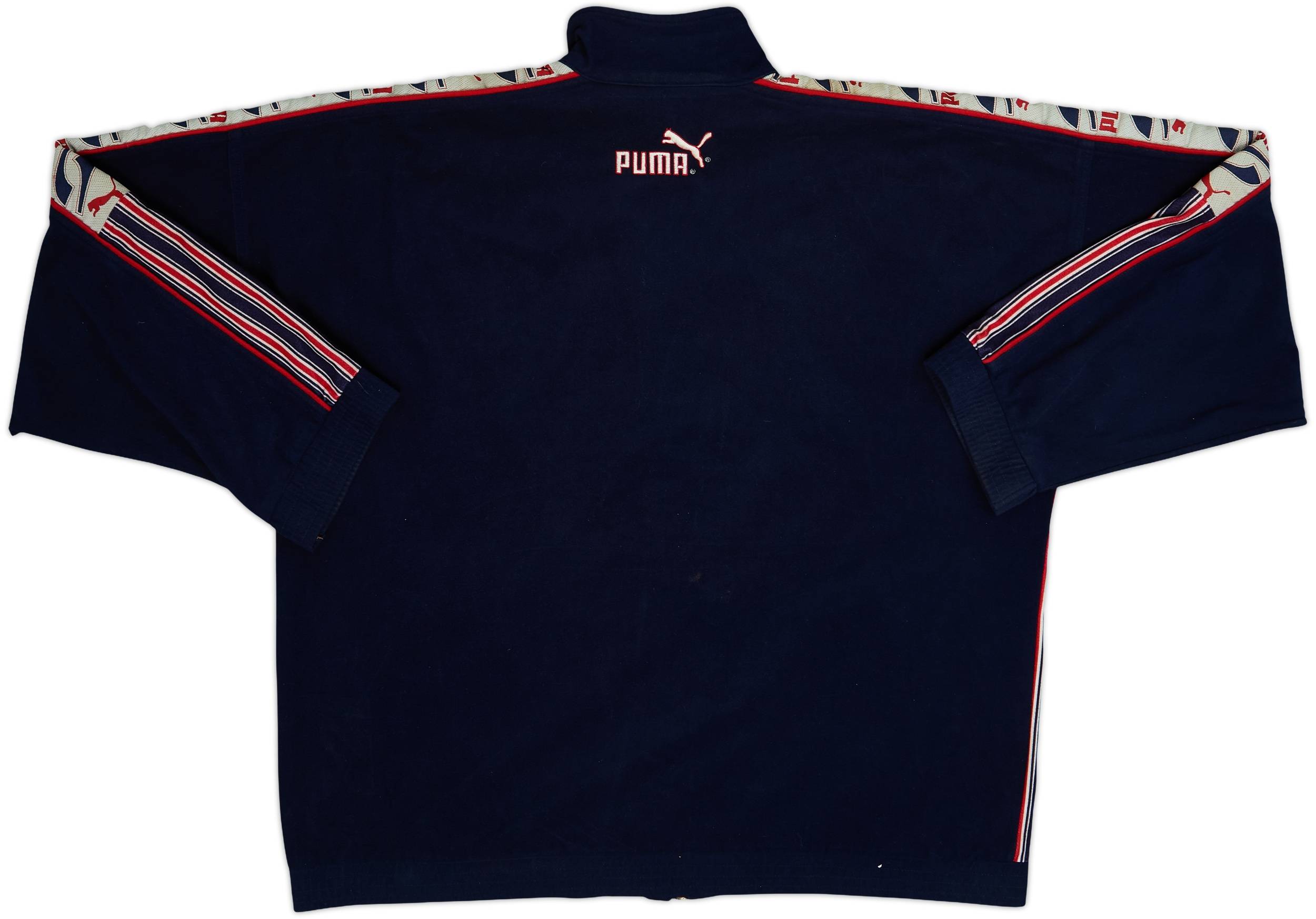 1994-96 Atletico Madrid Puma Track Jacket - 7/10 - (L)