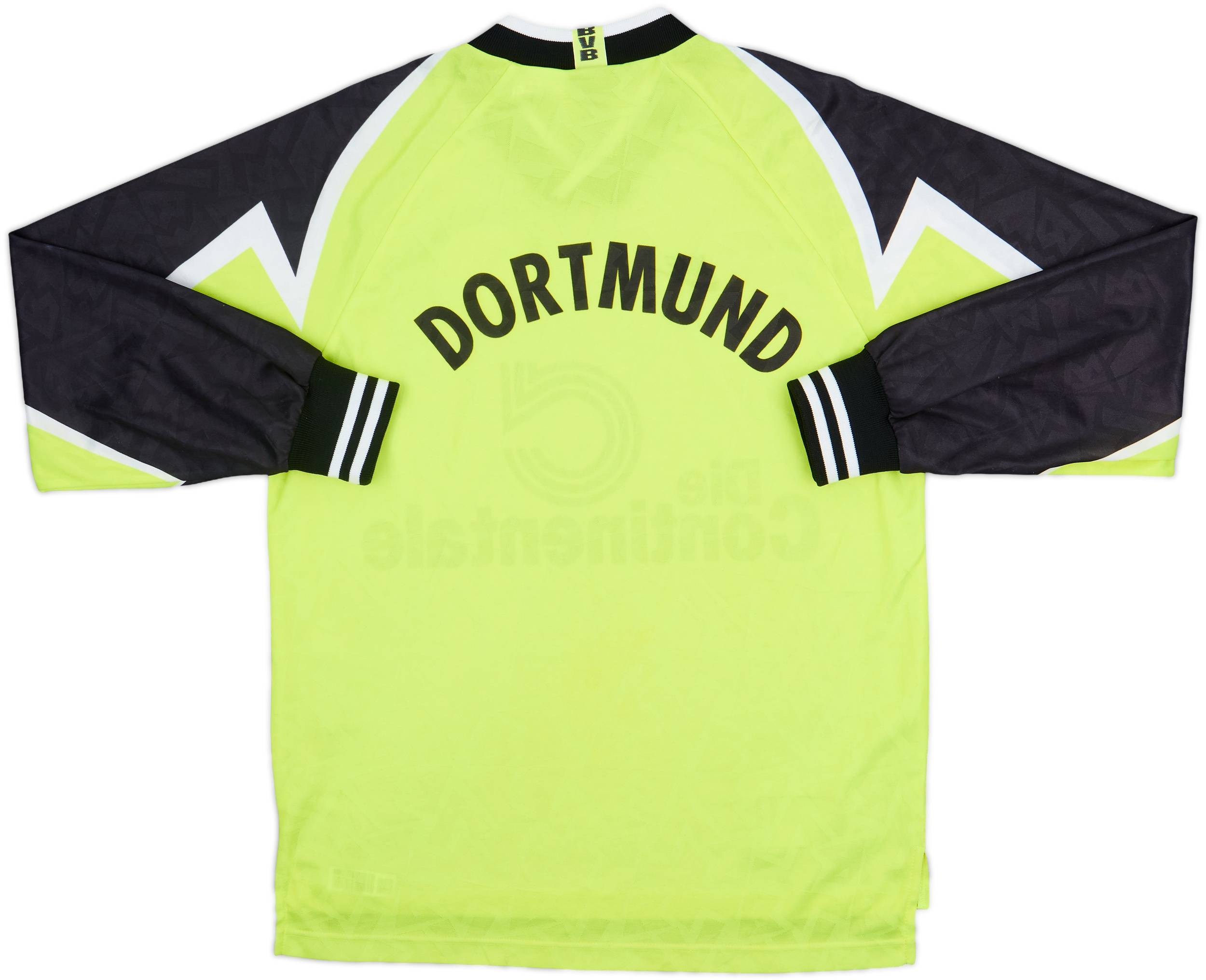 1995-96 Borussia Dortmund Home L/S Shirt - 6/10 - (M)