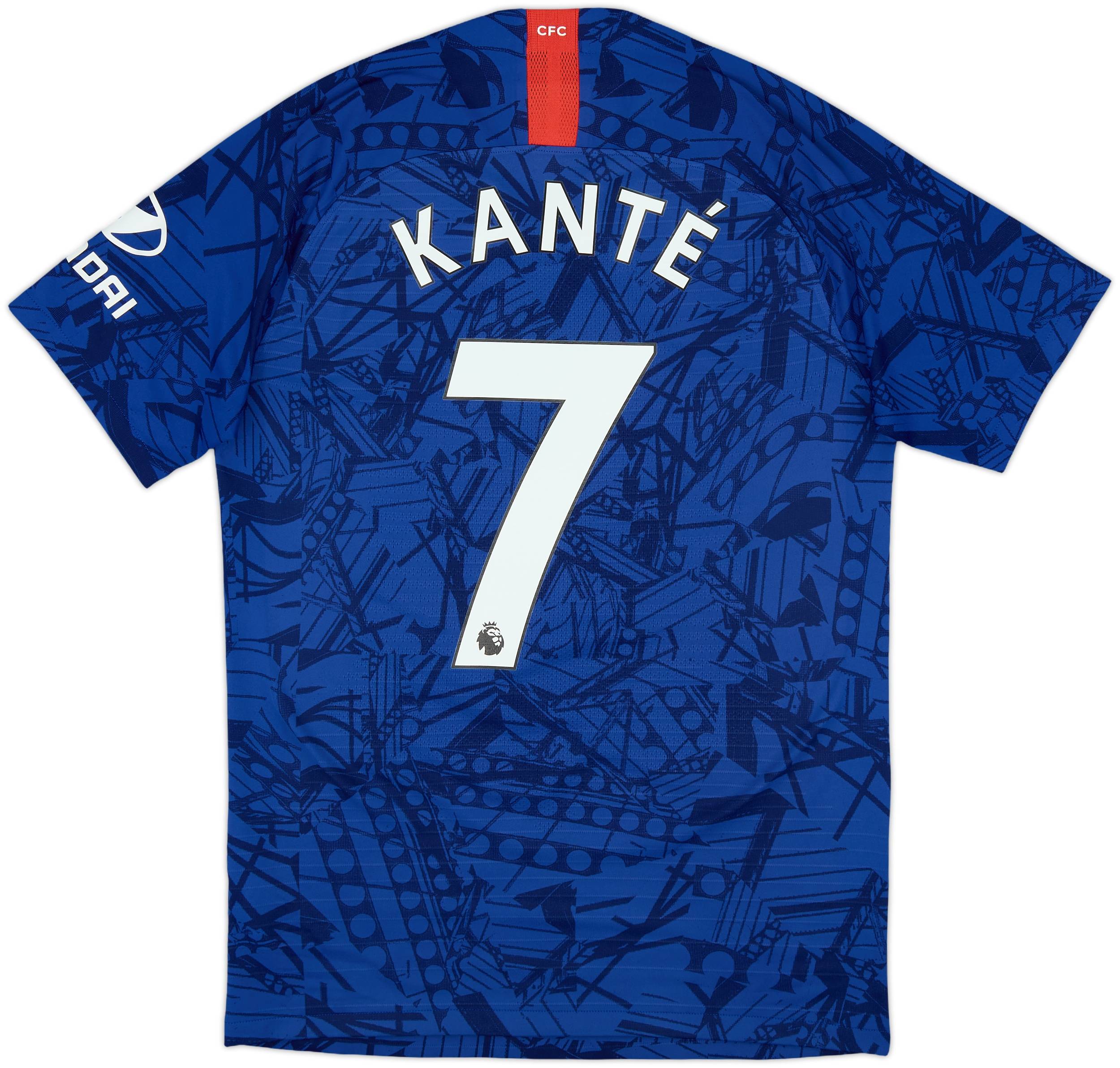 2019-20 Chelsea Authentic Home Shirt Kante #7 - 7/10 - (S)