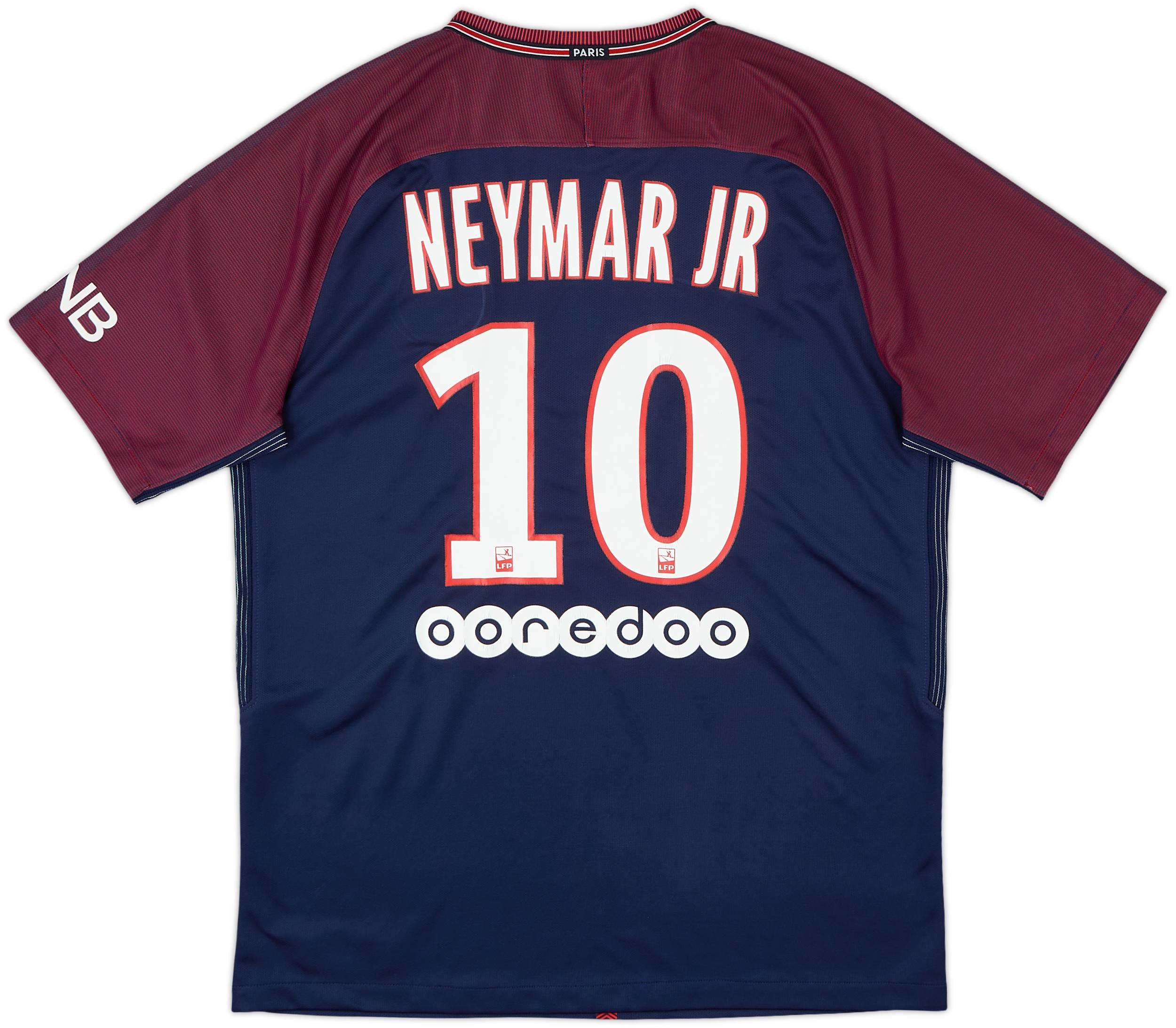 2017-18 Paris Saint-Germain Home Shirt Neymar Jr #10 - 5/10 - (M)
