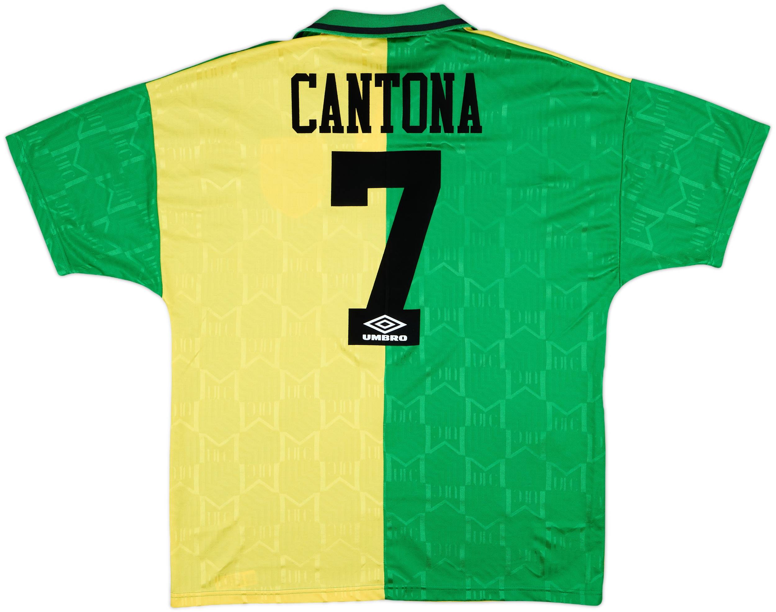 1992-94 Manchester United Third Shirt Cantona #7 - 8/10 - (L)