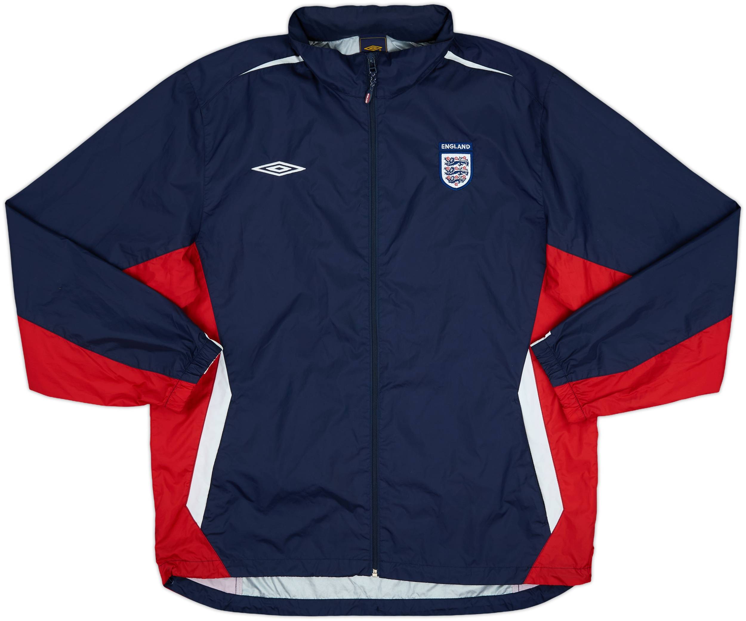 2004-06 England Umbro Hooded Rain Jacket - 10/10 - (XL)
