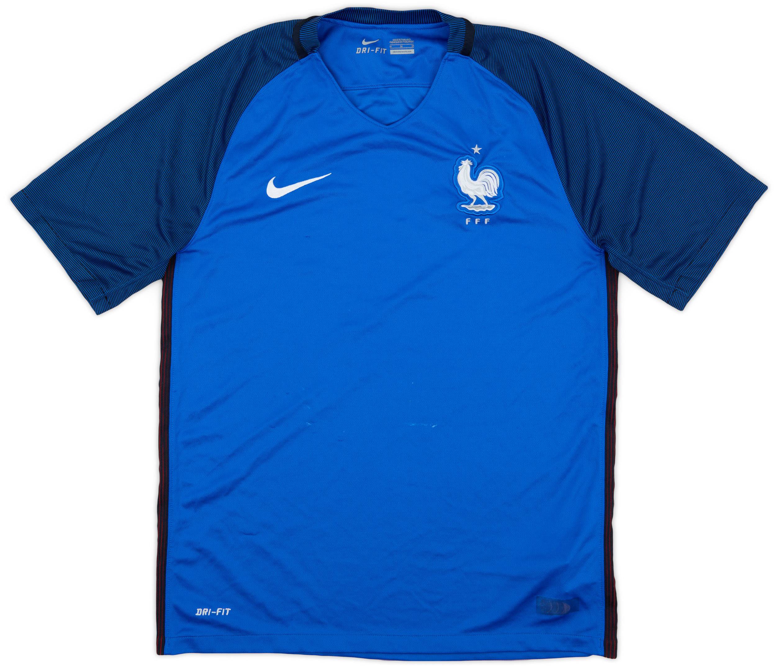 2016-17 France Home Shirt - 6/10 - (M)
