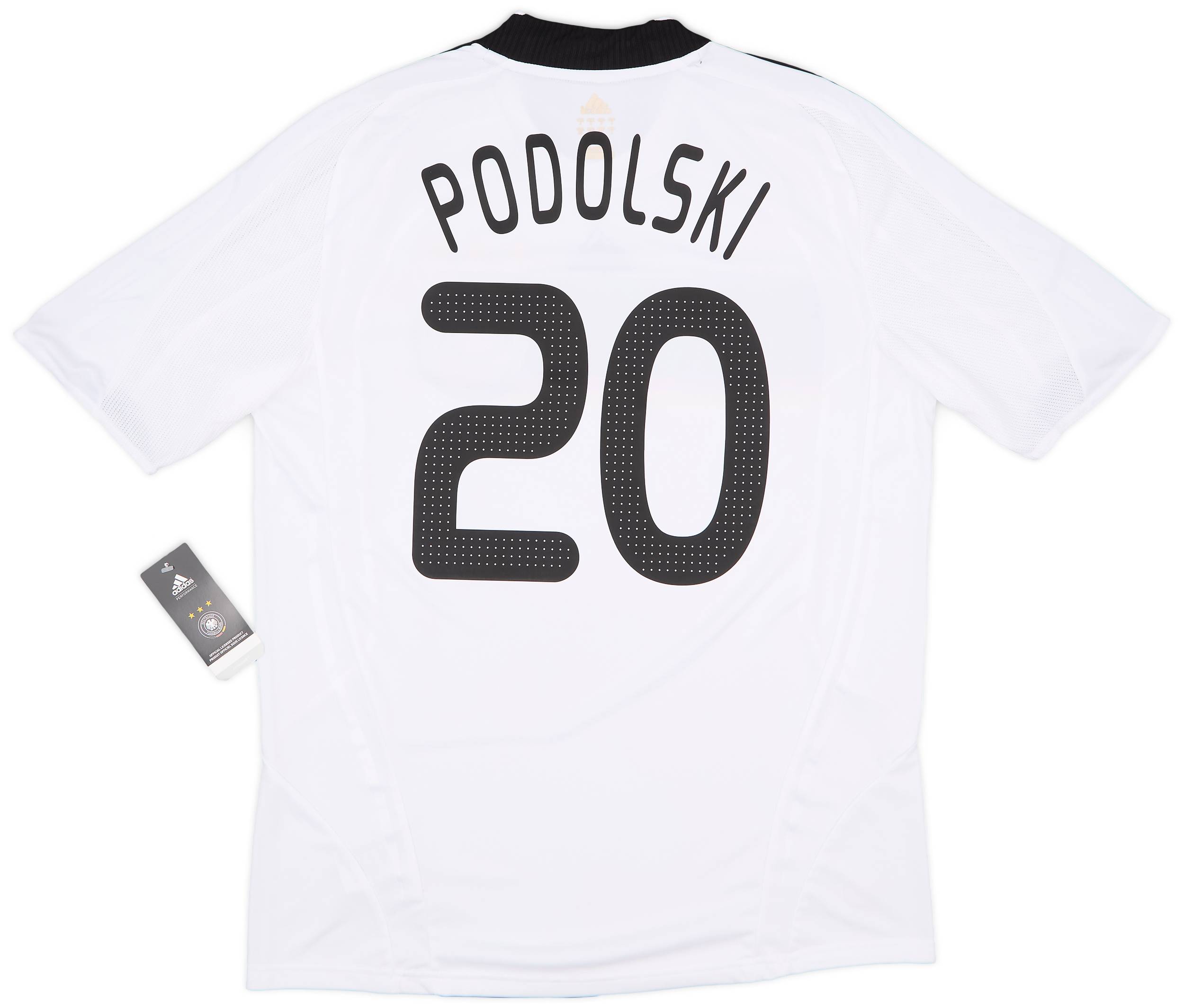 2008-09 Germany Home Shirt Podolski #20 (L)