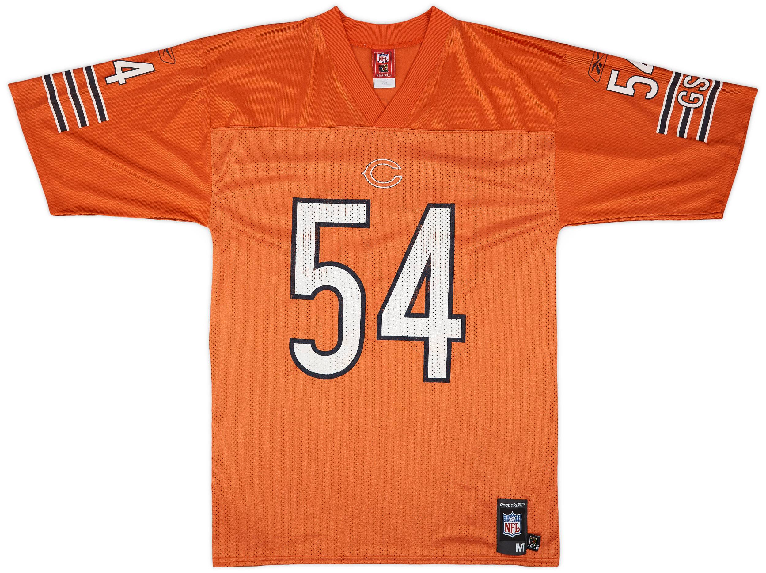 2005-06 Chicago Bengals Urlacher #54 Reebok Replica Alternate Jersey - 6/10 - (M)