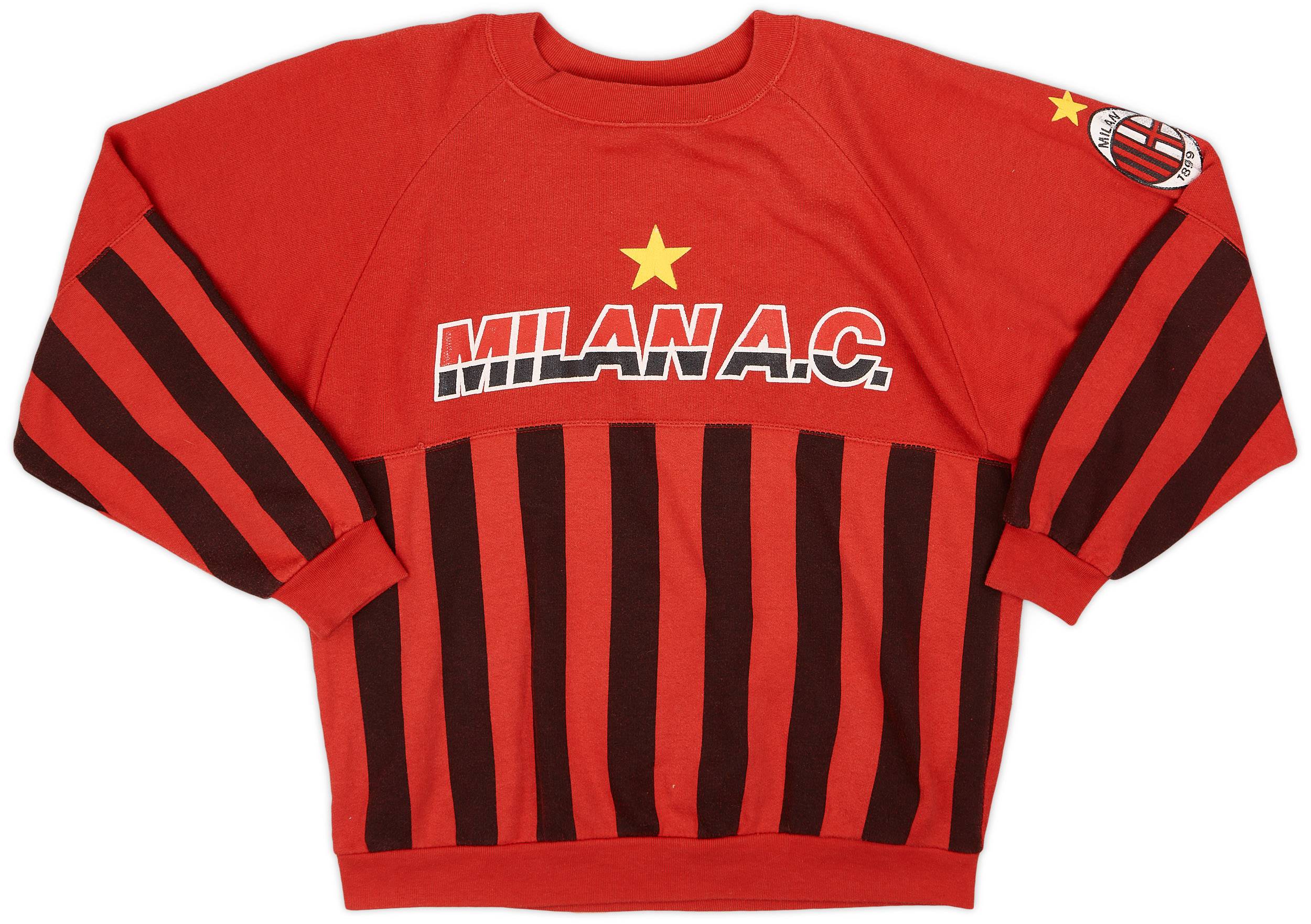 1990-91 AC Milan Le Felpe dei Grandi Club Sweat Top - 7/10 - (M)