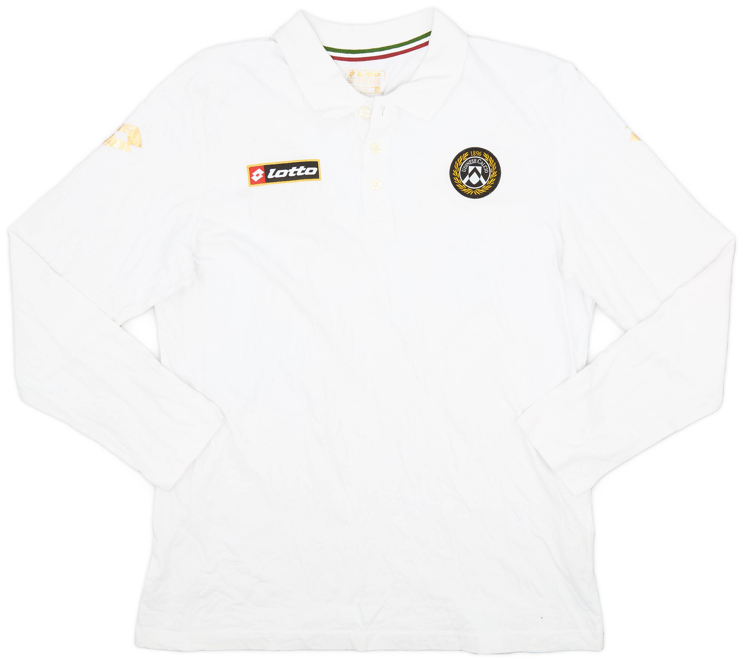 2008-09 Udinese Lotto Polo L/S Shirt - 5/10 - (XXL)