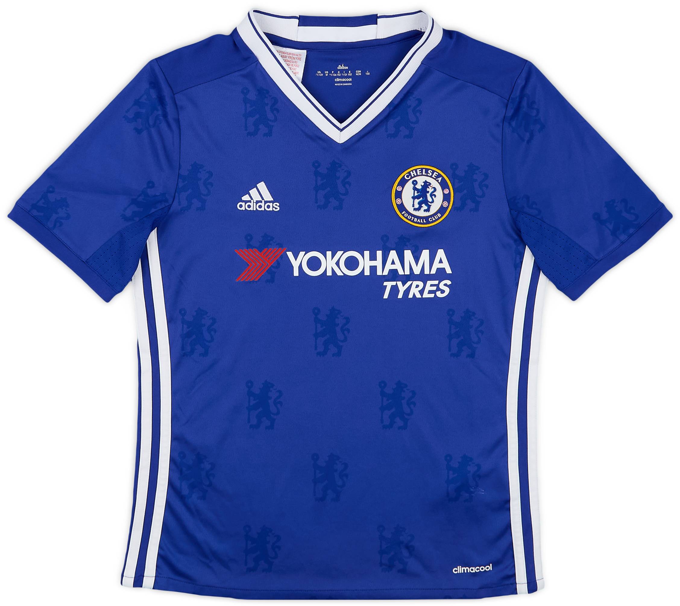2016-17 Chelsea Home Shirt - 9/10 - (M.Boys)