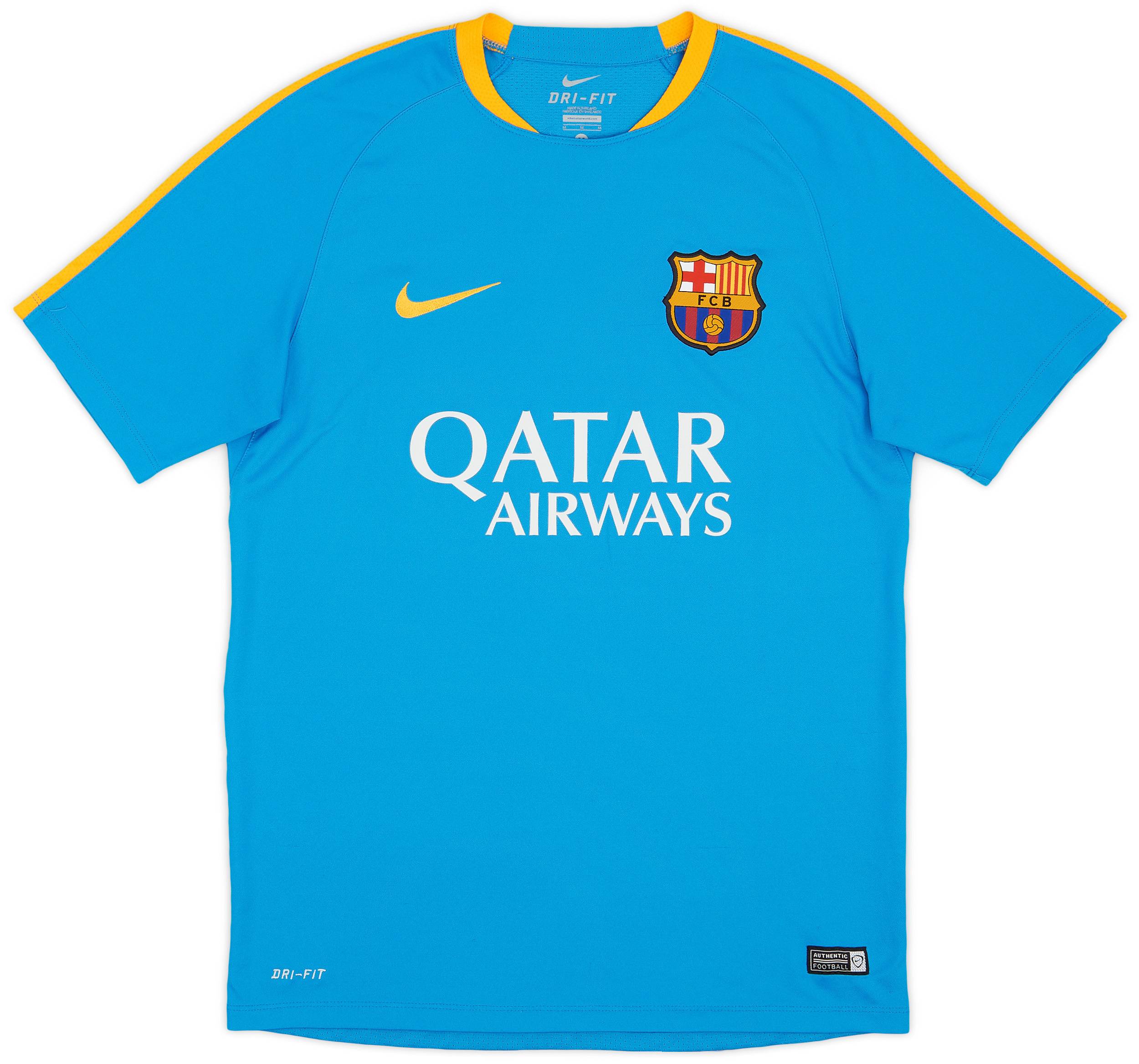2015-16 Barcelona Nike Training Shirt - 8/10 - (M)