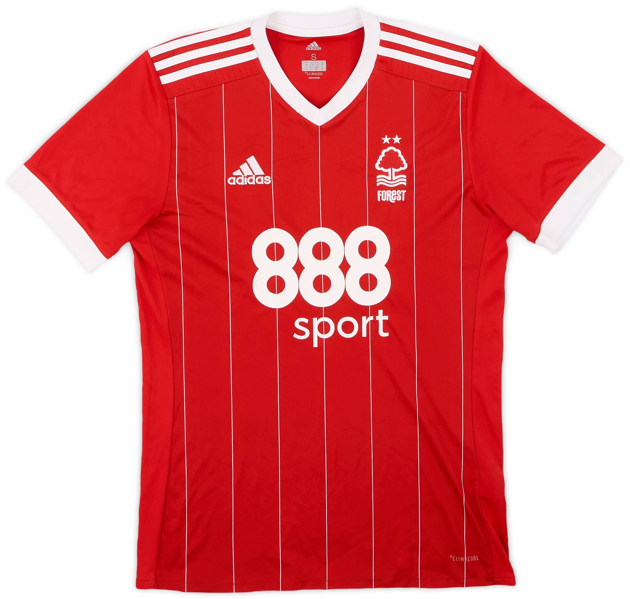 2017-18 Nottingham Forest Home Shirt - 7/10 - (S)