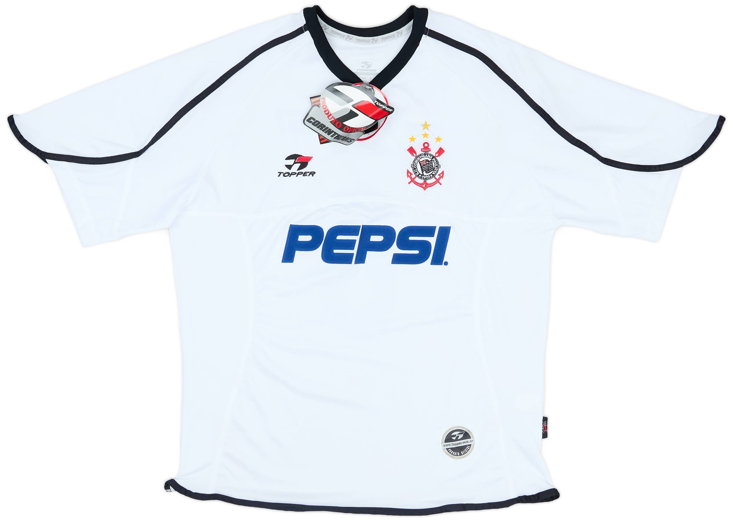 CORINTHIANS soccerTシャツ 2018 Corinthians Authentic Home Shirt - 9/10 - (S)