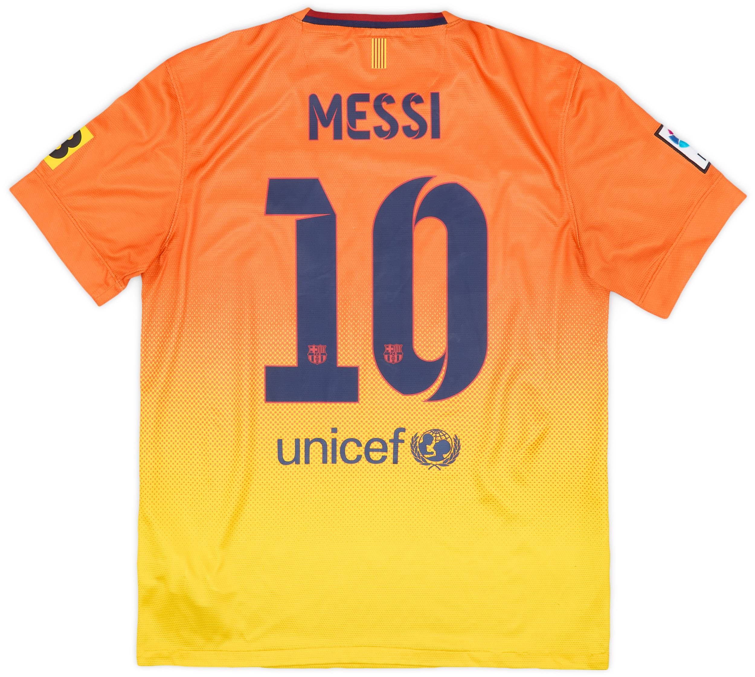 2012-13 Barcelona Away Shirt Messi #10 - 8/10 - (M)