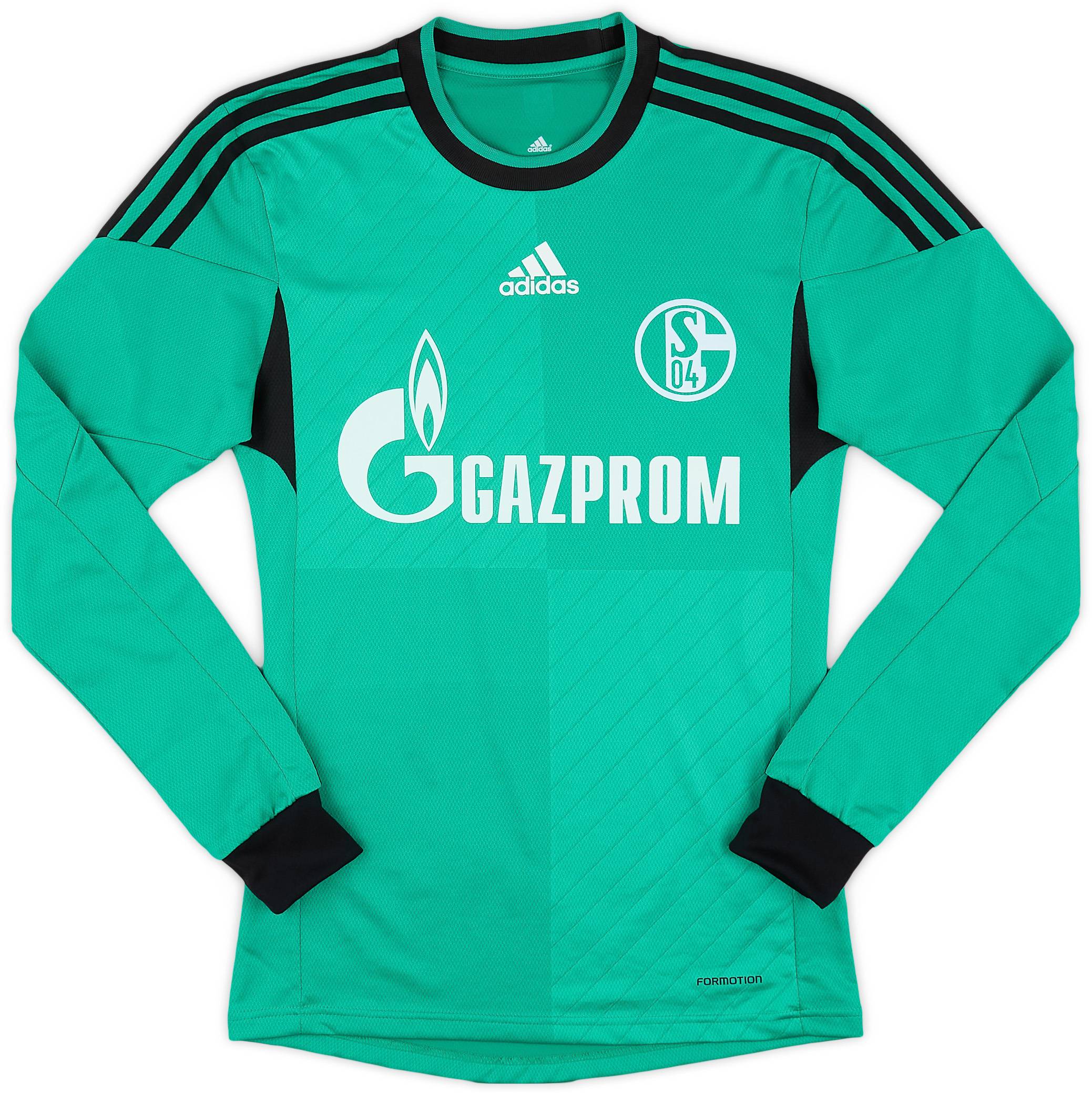 2013-15 Schalke Player Issue Third L/S Shirt - 9/10 - (S)
