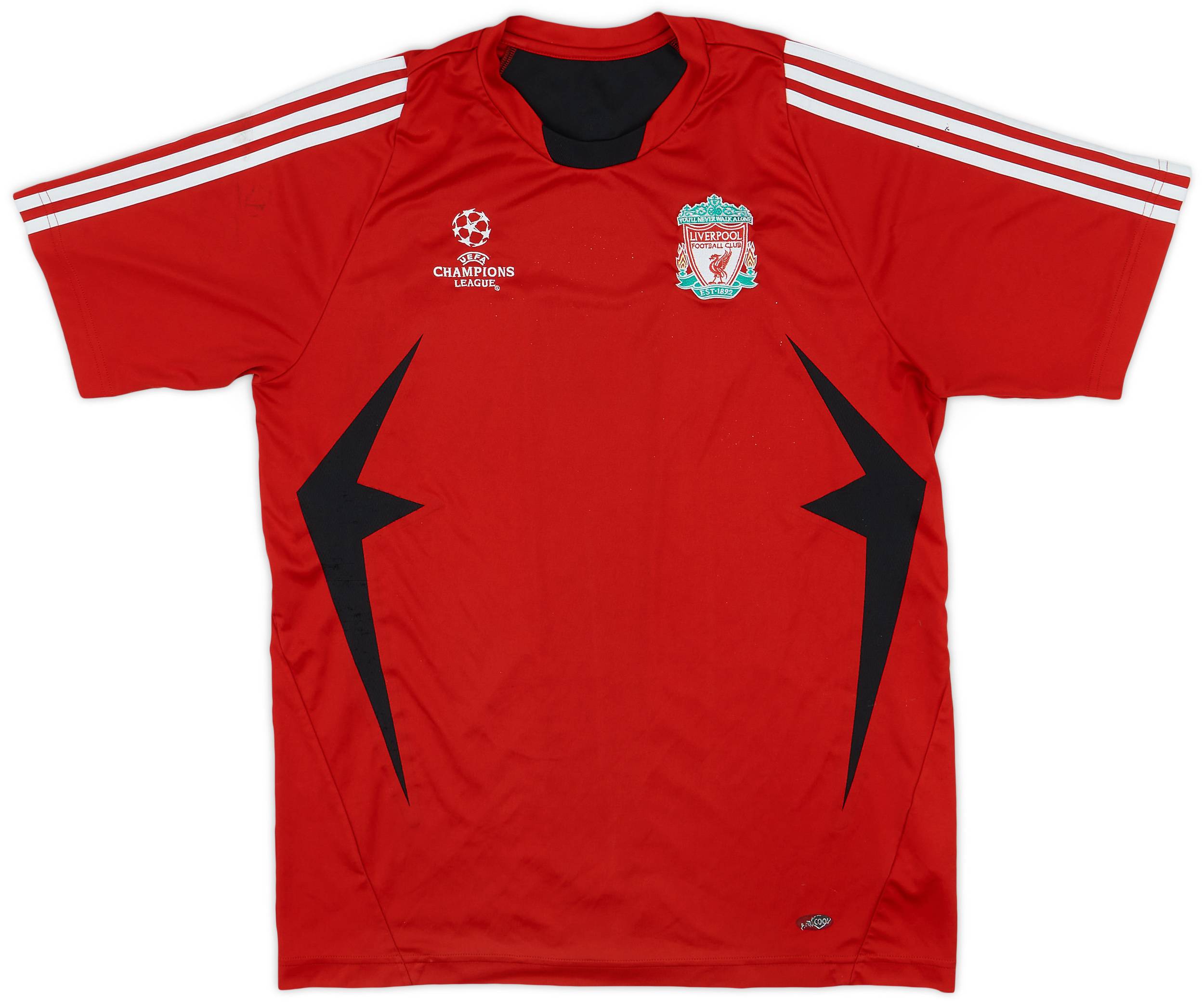 2007-08 Liverpool adidas CL Training Shirt - 6/10 - (L)