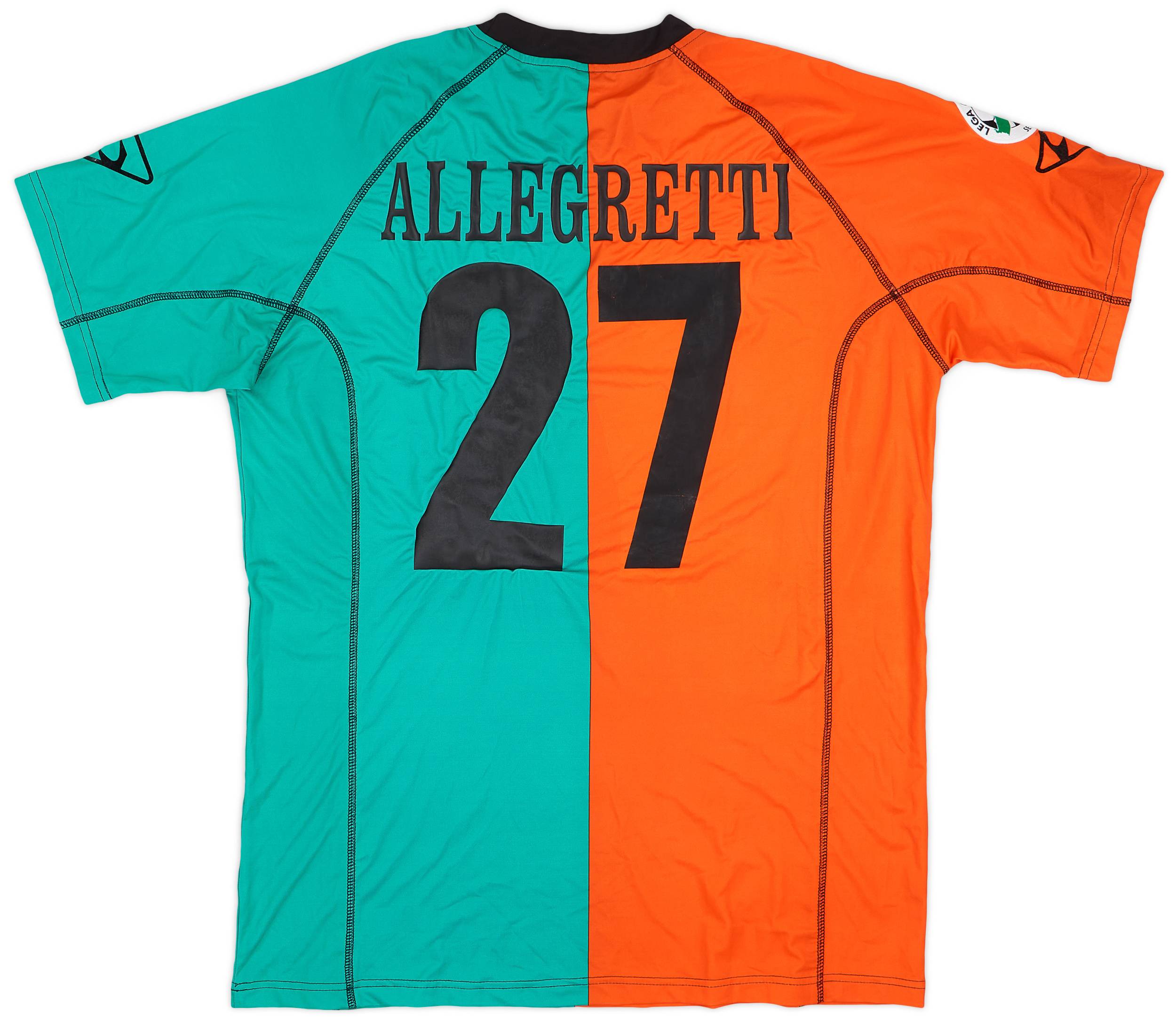 2004-05 Venezia Match Issue Third Shirt Allegretti #27