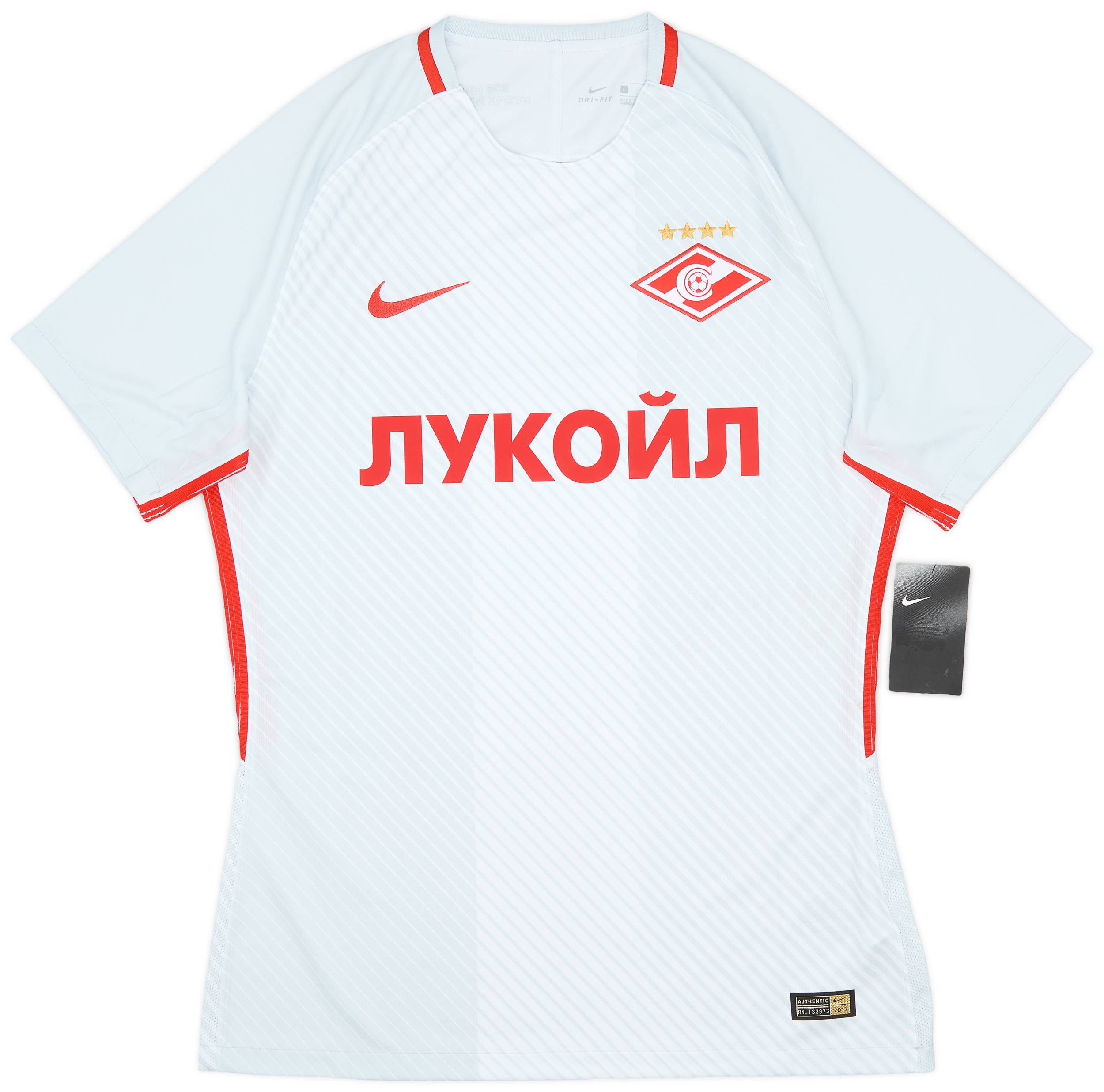 2017-18 Spartak Moscow Player Issue Away Shirt (L)