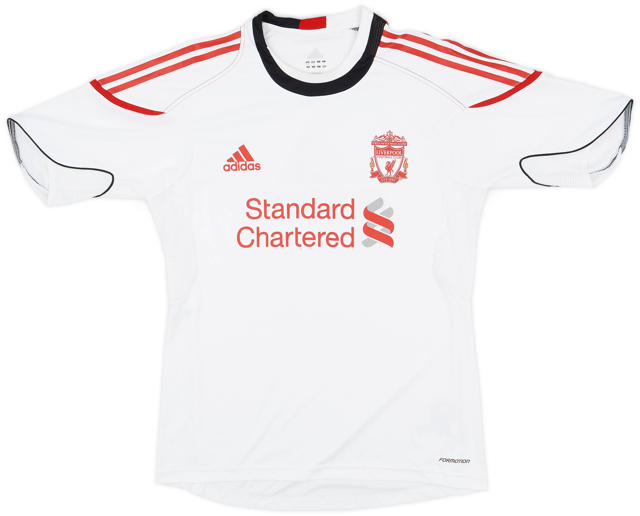 2010-11 Liverpool adidas Formotion Training Shirt - 9/10 - (L)
