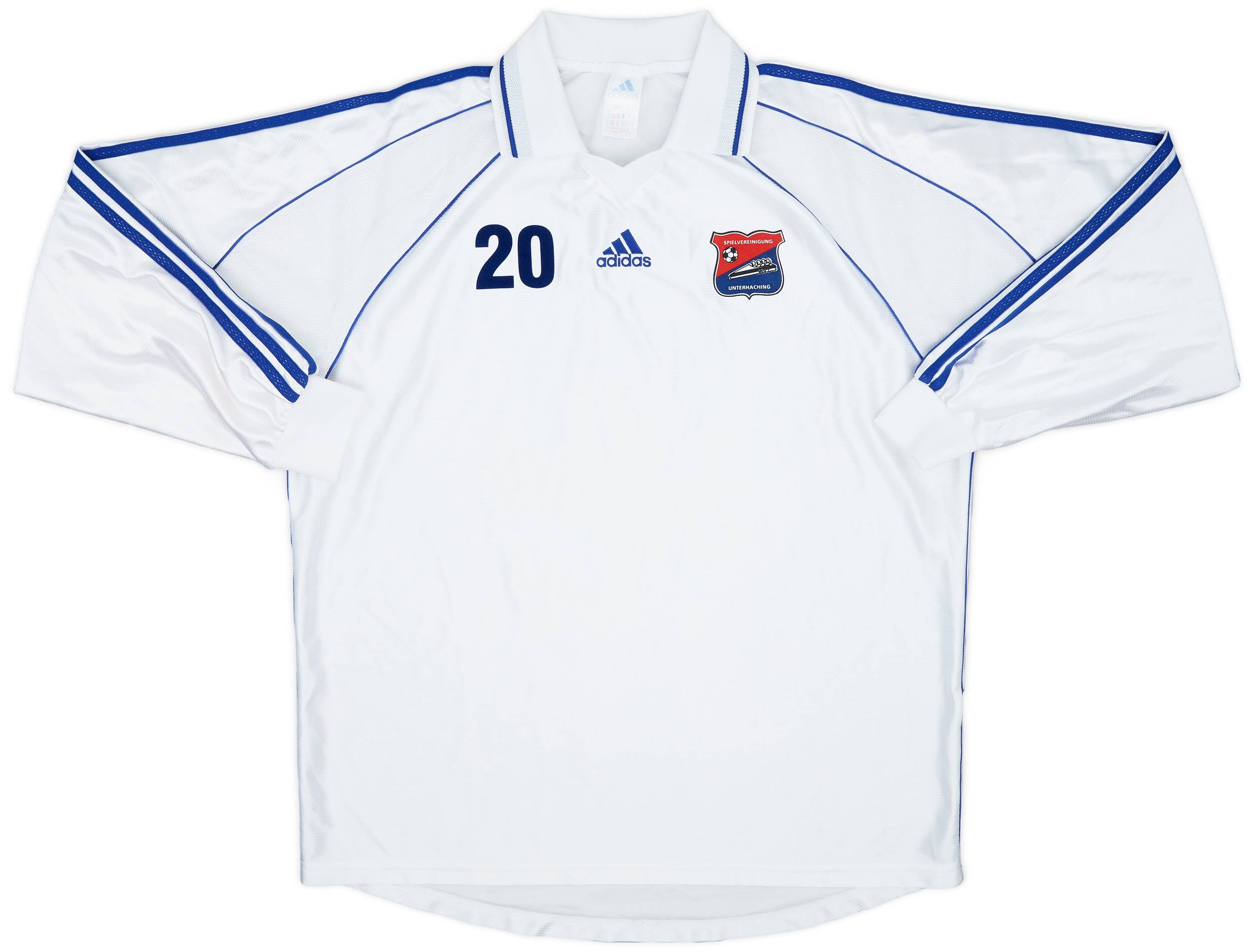 1999-00 Unterhaching Away L/S Shirt #20 - 9/10 - (XL)