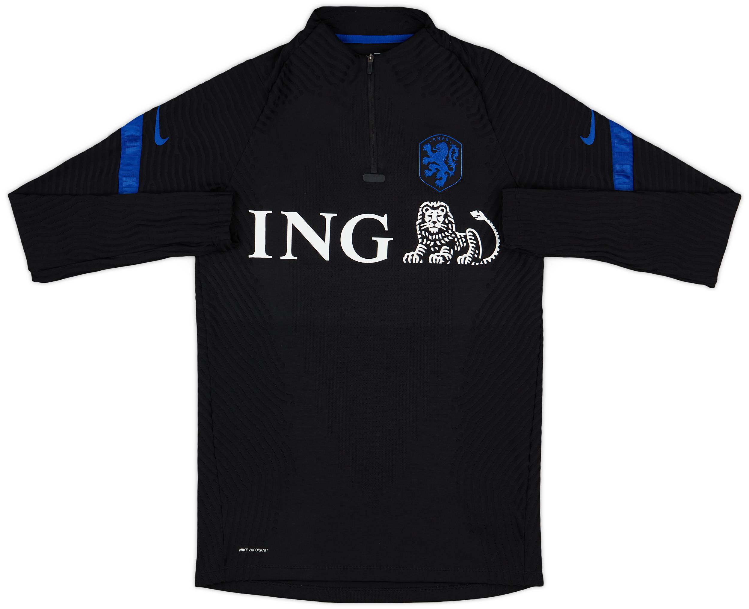 2020-21 Netherlands Nike 1/4 Zip Drill Top - 7/10 - (M)
